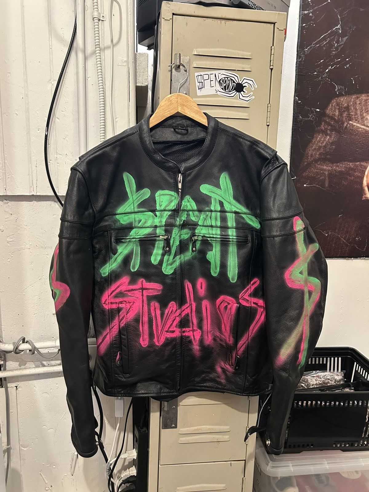 Other Custom Painted Leather jacket Size US XL / EU 56 / 4 - 1 Thumbnail