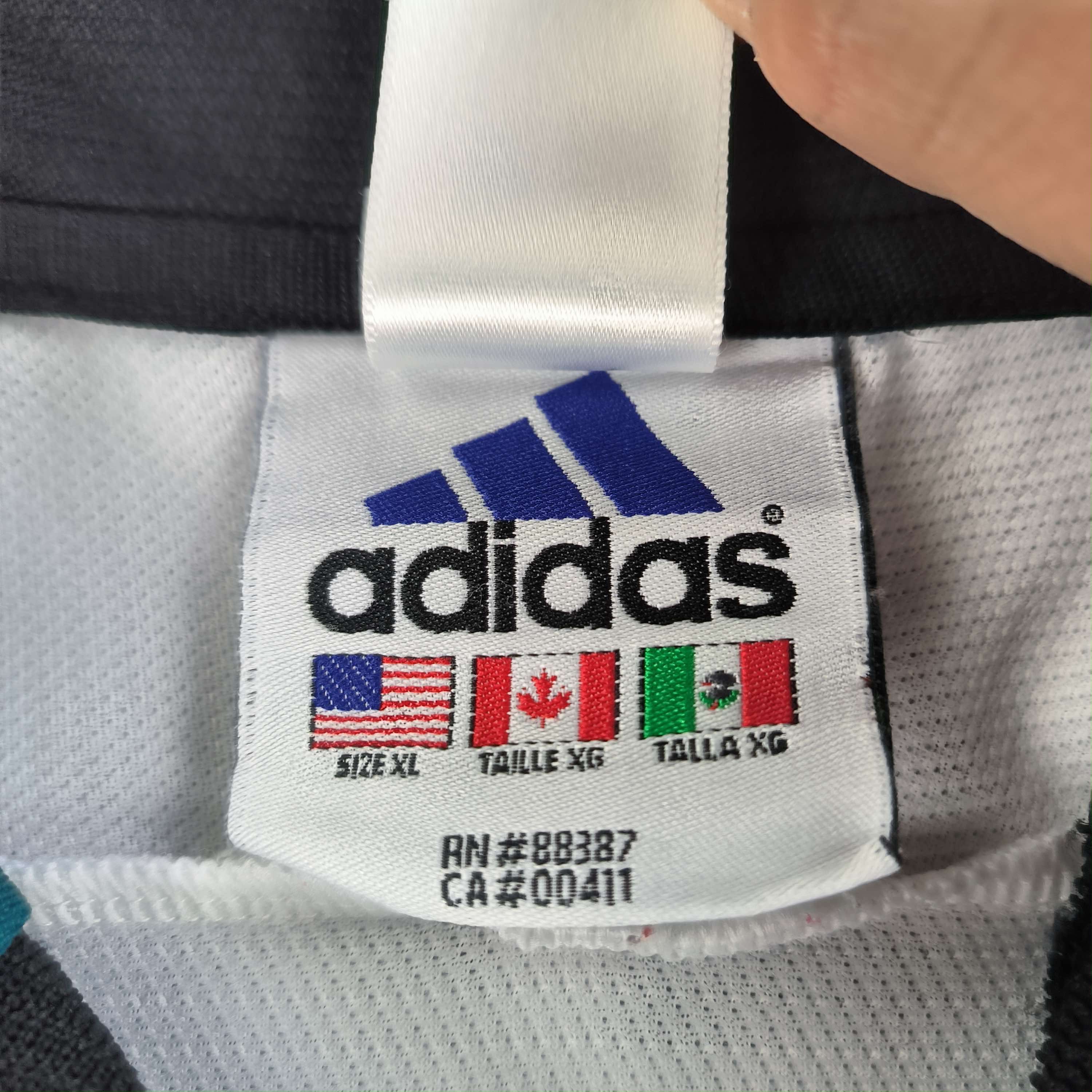 Adidas Newcastle United 1999-2000 Adidas away football jersey sz XL Size US XL / EU 56 / 4 - 7 Thumbnail