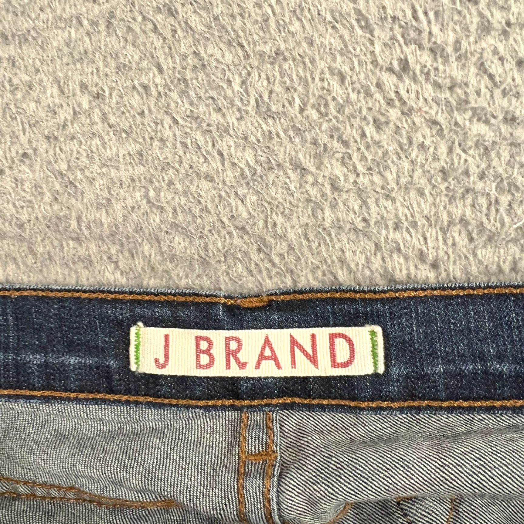 J Brand J Brand Women's Jeans Denim Cigarette Leg Dark Wash Stretch Size 32 Size 24" / US 00 / IT 34 - 6 Thumbnail