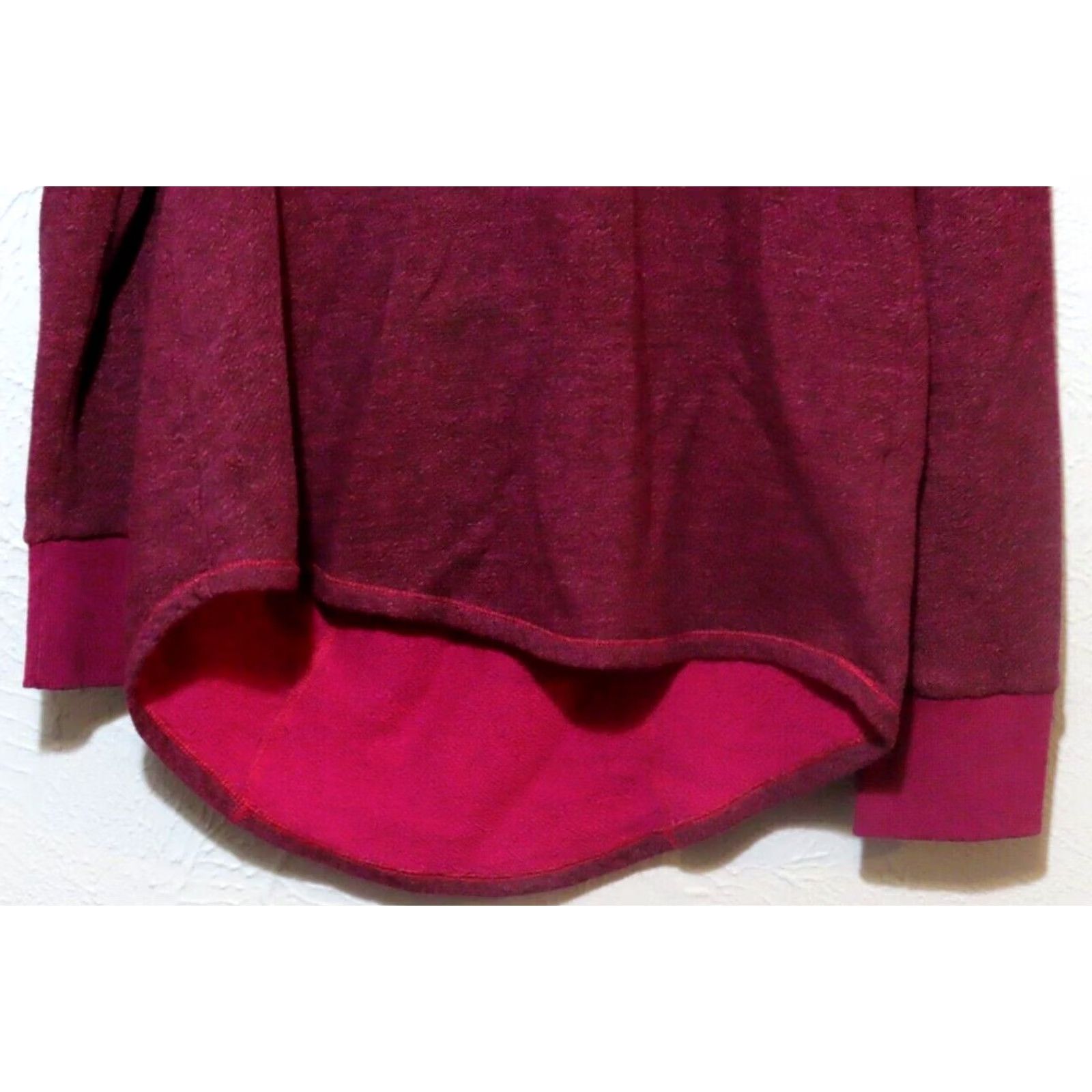 The North Face The North Face Hoodie L Purple Women's Sweatshirt No Pockets Size L / US 10 / IT 46 - 2 Thumbnail