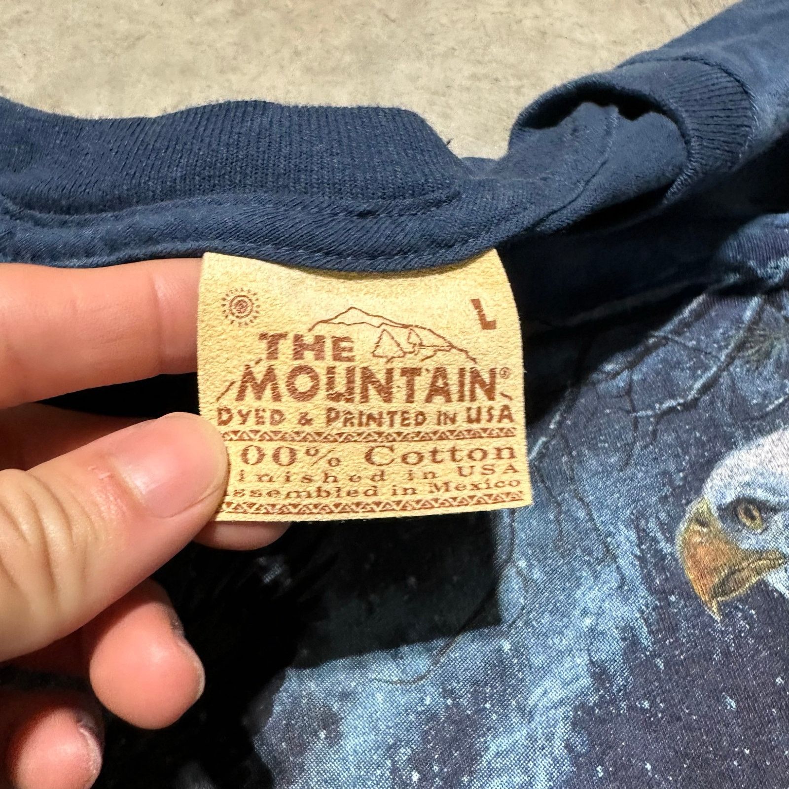 The Mountain Vintage The Mountain Eagle Snow Tee size Large in Men Size US L / EU 52-54 / 3 - 2 Thumbnail