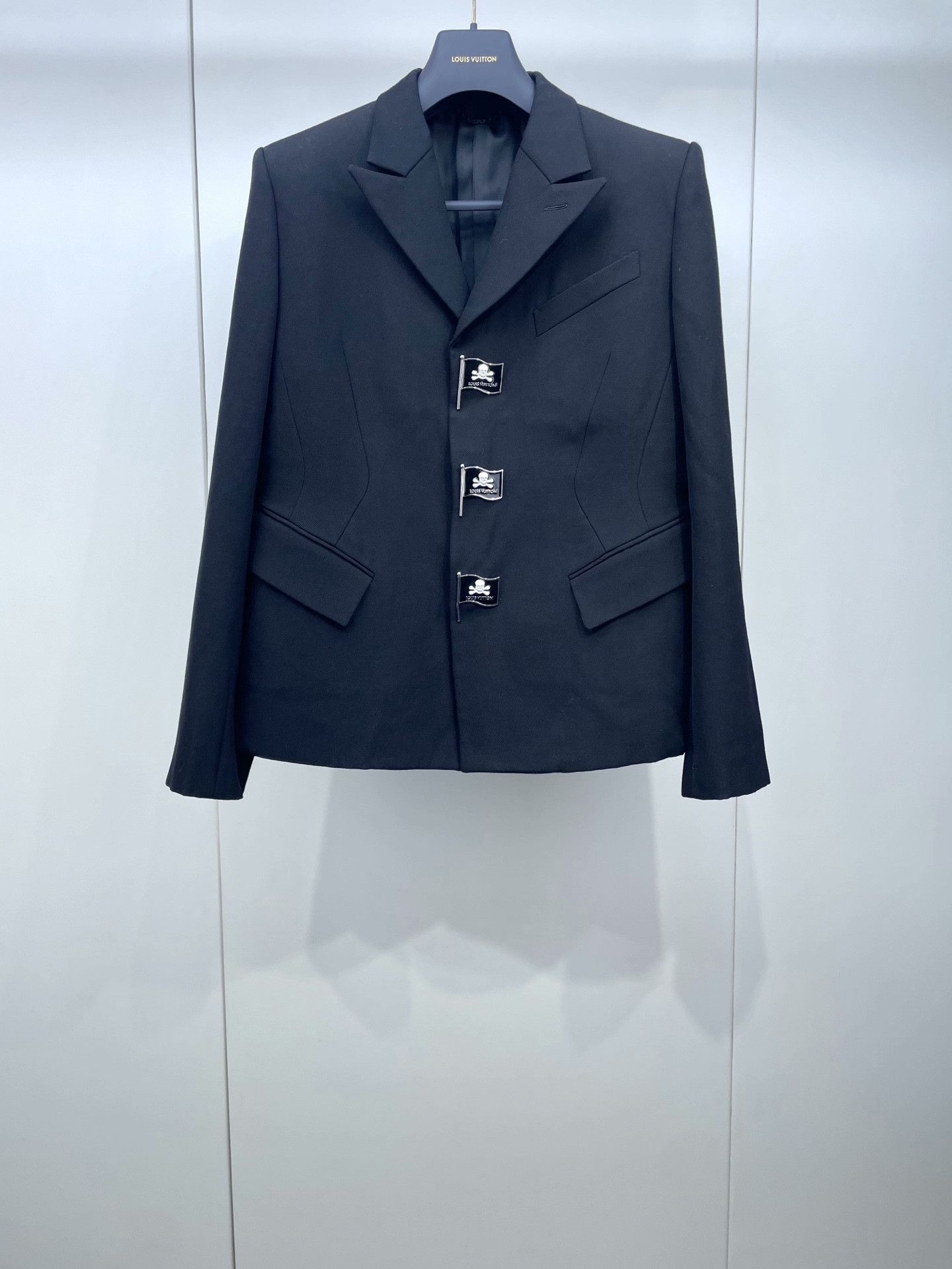 Louis Vuitton LV Black Showpiece Suit Jacket Size US M / EU 48-50 / 2 - 1 Thumbnail