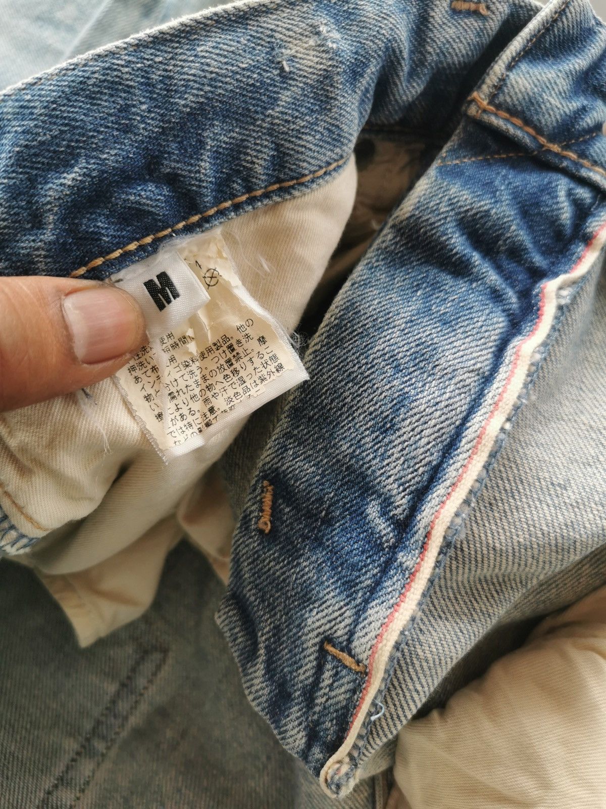 monkey time Monkey Time Japan Selvedge Rocker Distressed Jeans Size US 31 - 9 Thumbnail