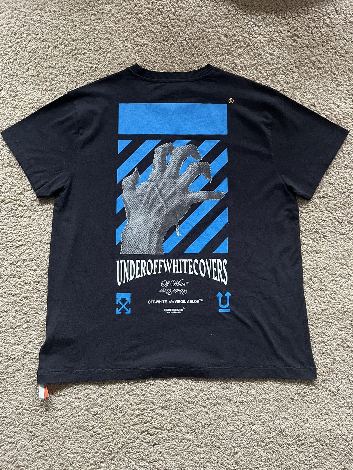 Off-White × Undercover Off white x Undercover hand dart tee | Grailed