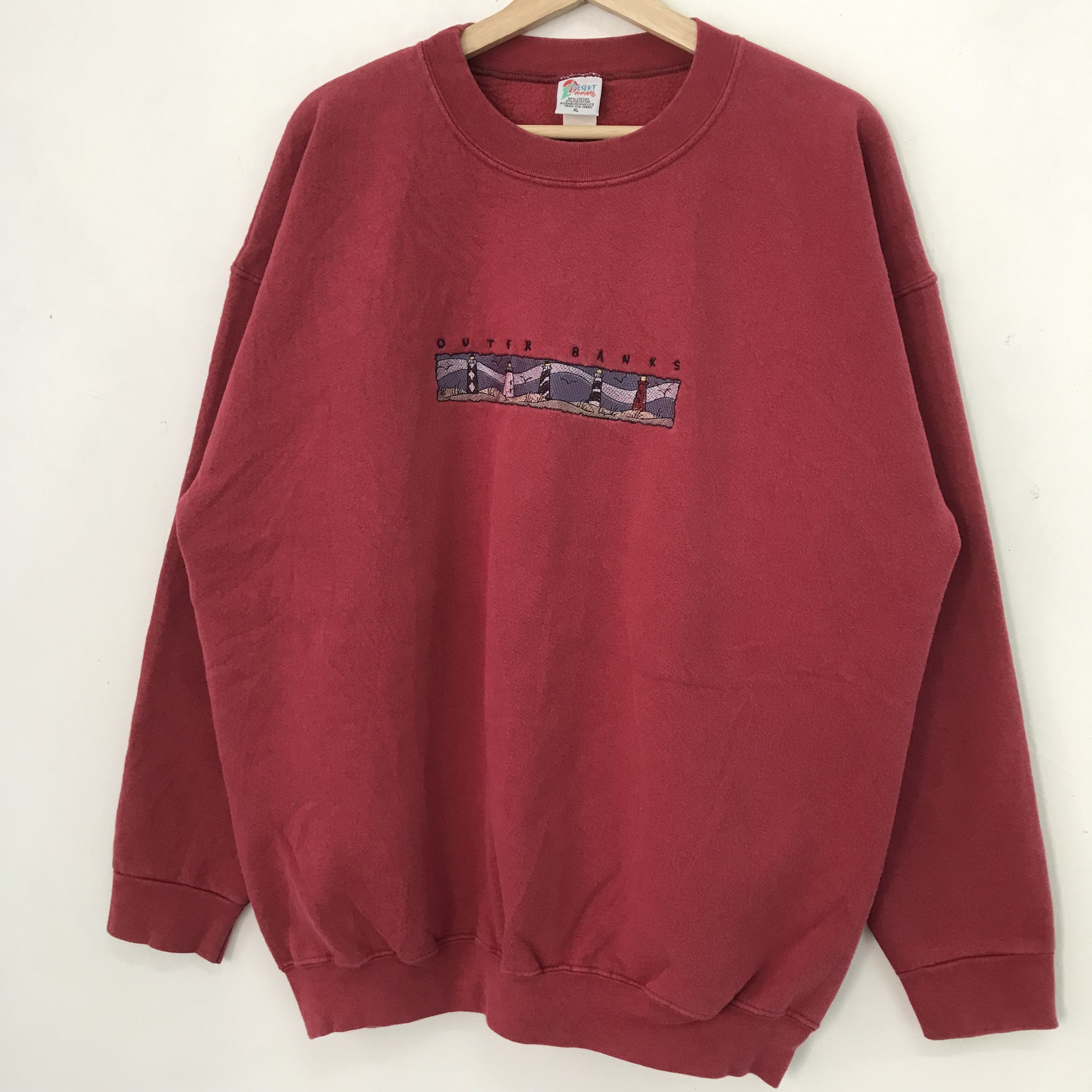 Uniqlo vintage sweatshirt brown - 460 Size US XL / EU 56 / 4 - 3 Thumbnail