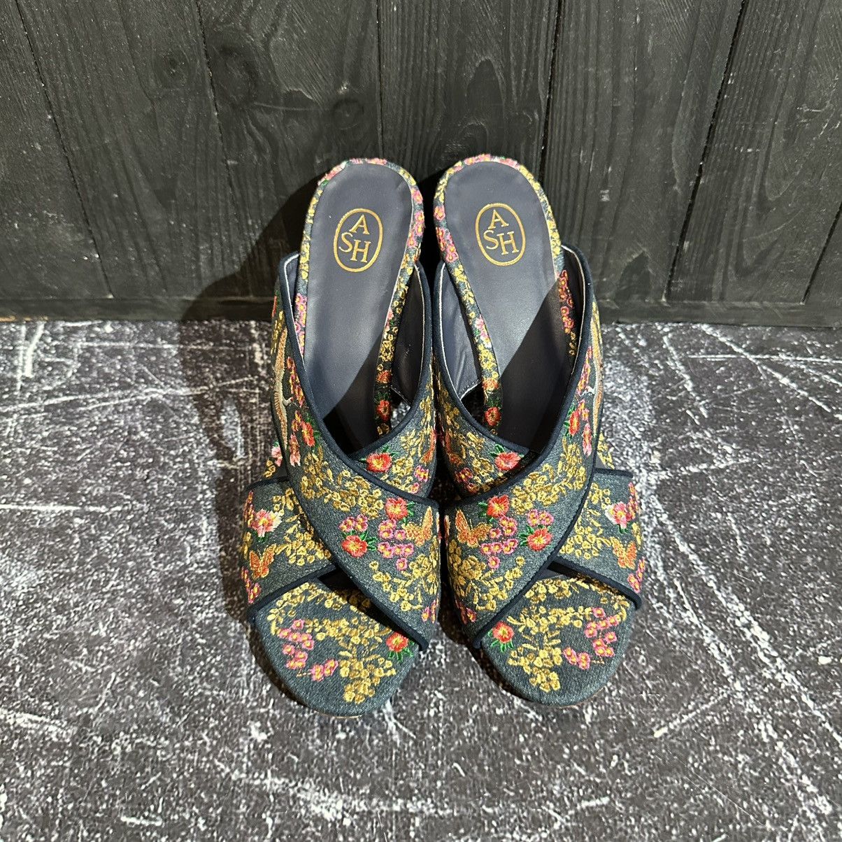 ASH Amazing ASH - Ladies Heeled Sandals 41 Size Gucci Style Size US 11 / IT 41 - 6 Thumbnail