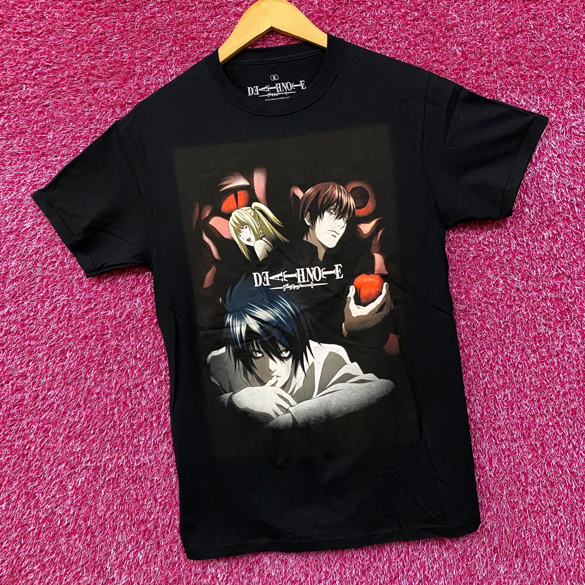 Ripple Junction Death Note L, Light and Misa Anime T-Shirt Small Size US S / EU 44-46 / 1 - 3 Thumbnail