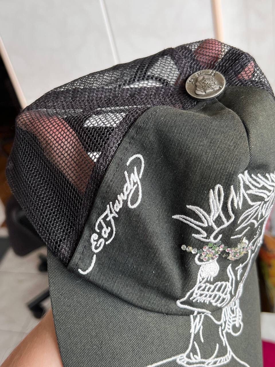 Ed Hardy Vintage Ed Hardy Cristian Audigier Destroy Streetwear Hat Size ONE SIZE - 3 Thumbnail