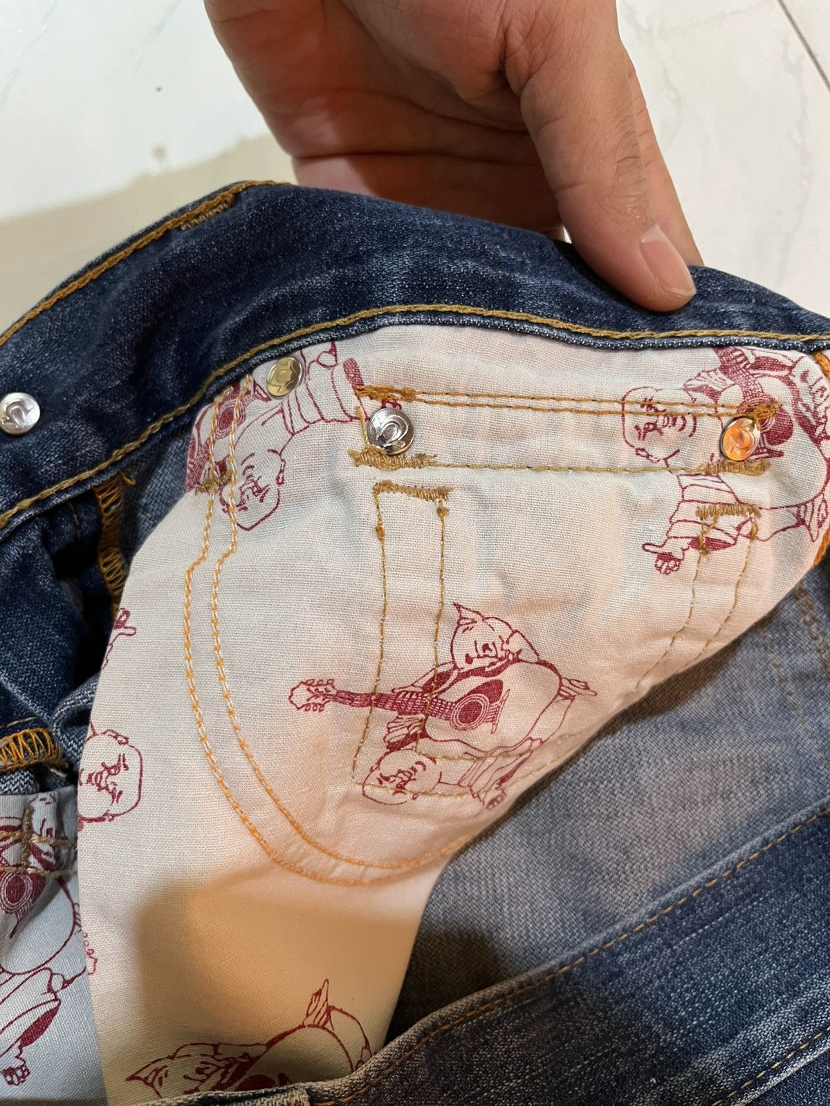 True Religion 🔥 True Religion Slim Fit Denim Jeans Size US 29 - 16 Thumbnail