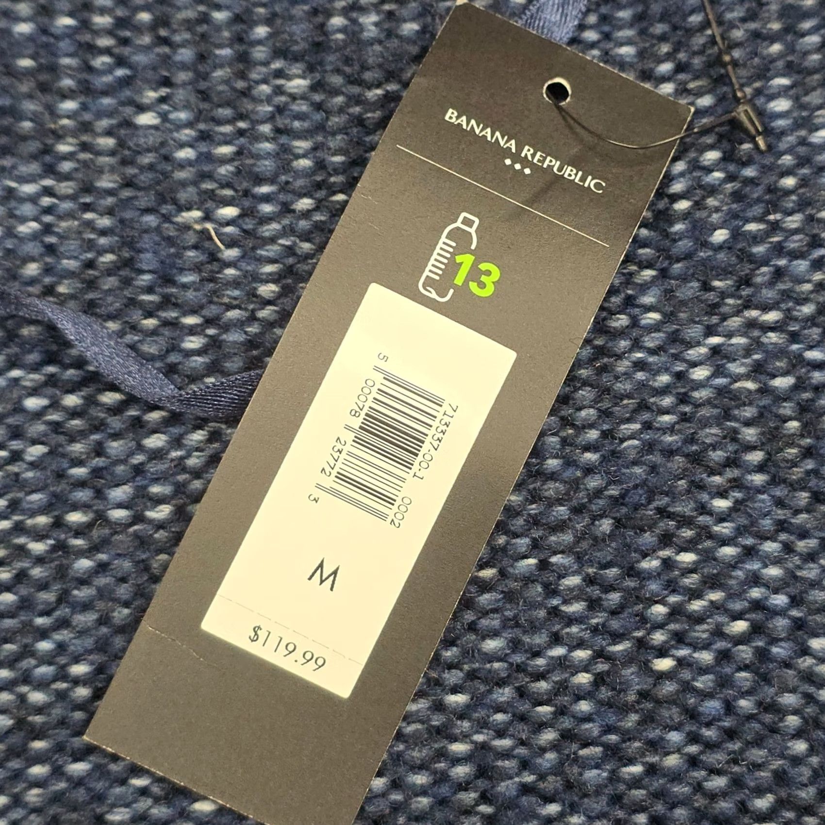 Banana Republic Banana Republic Women's Navy Hooded Open Front Cardigan Sweater NWT Sz M Size M / US 6-8 / IT 42-44 - 6 Thumbnail