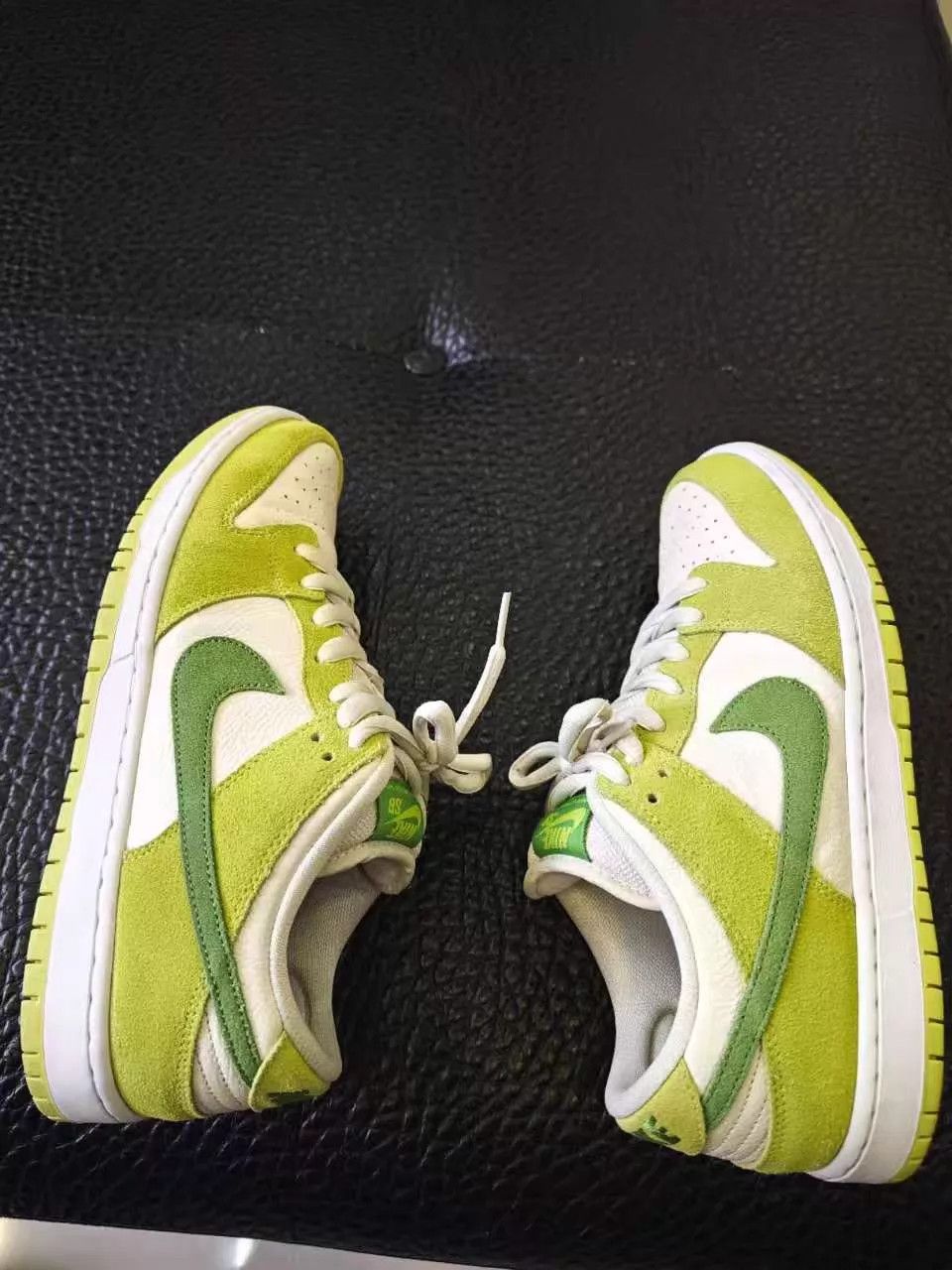 Nike Nike SB Dunk Low White Apple Green DM0807-300 43 Size US 10 / EU 43 - 8 Thumbnail