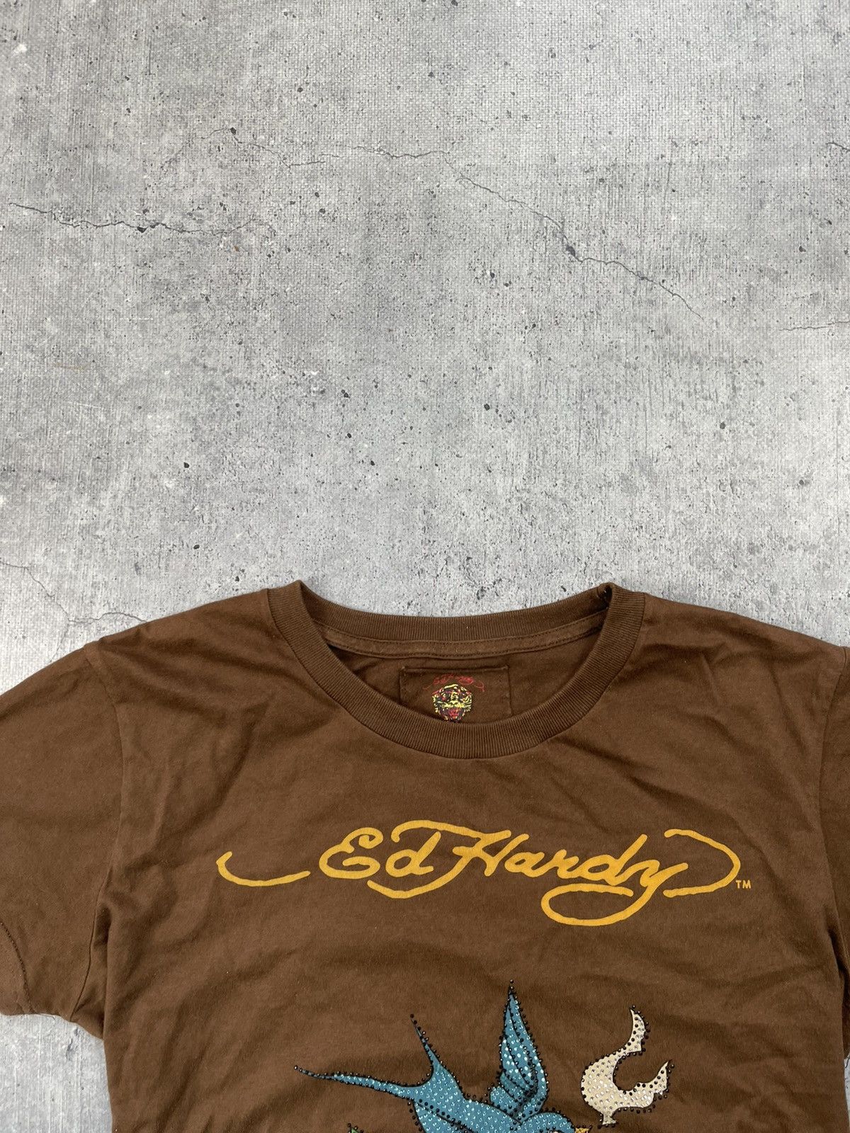 Ed Hardy × Vintage VINTAGE Y2K AMAZING ED HARDY T-SHIRT Size XL / US 12-14 / IT 48-50 - 3 Thumbnail