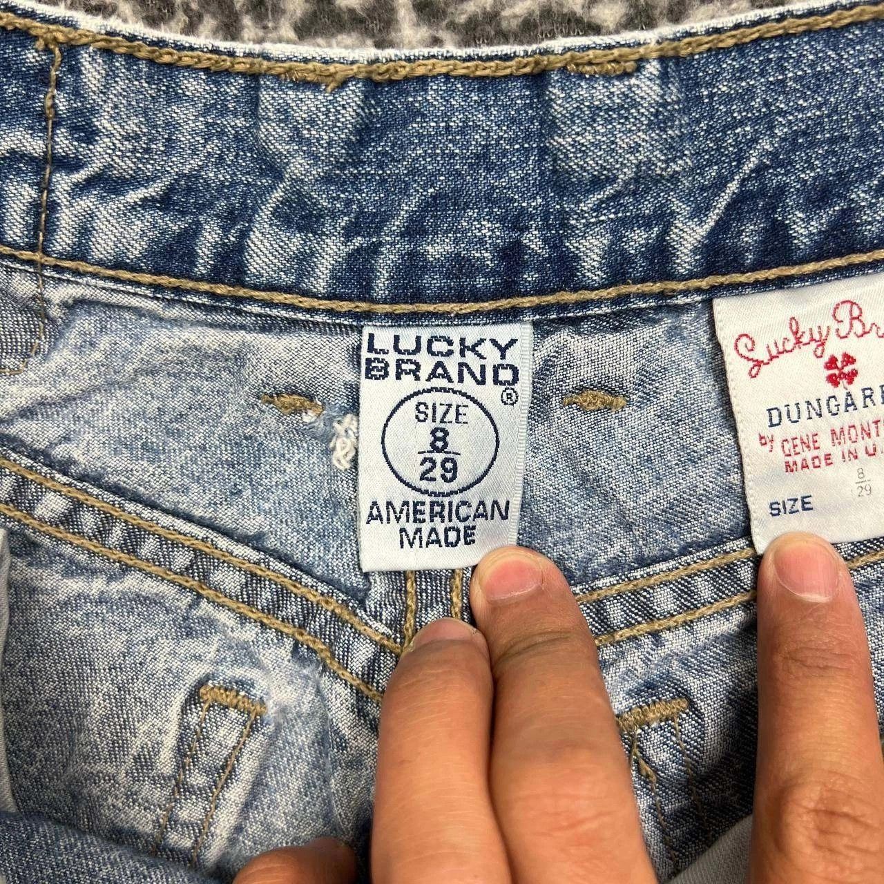 Lucky Brand Vintage Lucky Brand Dungarees Women 8x29 Denim Jeans Faded Size 30" / US 8 / IT 44 - 8 Thumbnail