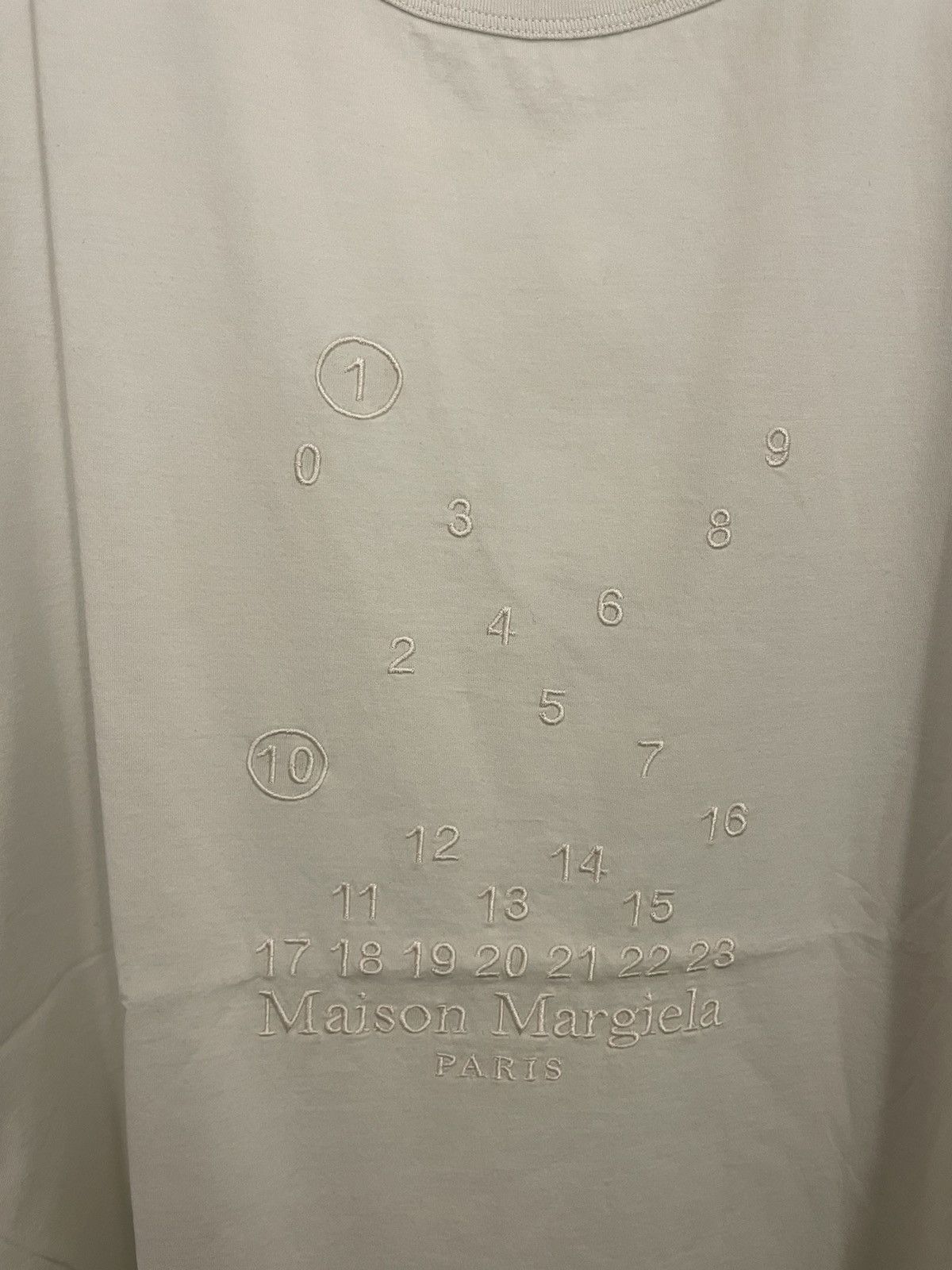 Maison Margiela Logo cotton t-shirt Size US XXL / EU 58 / 5 - 2 Thumbnail