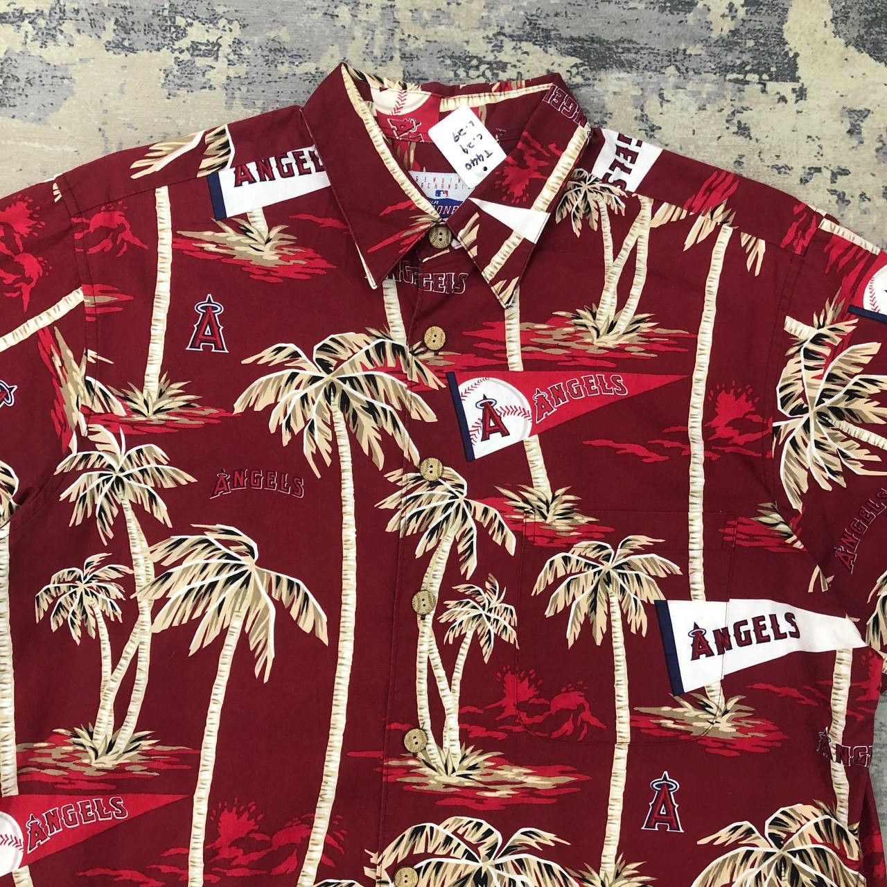 Reyn Spooner T440 VTG REYN SPOONER X ANGELS MLB HAWAII SHIRTS Size US L / EU 52-54 / 3 - 4 Thumbnail