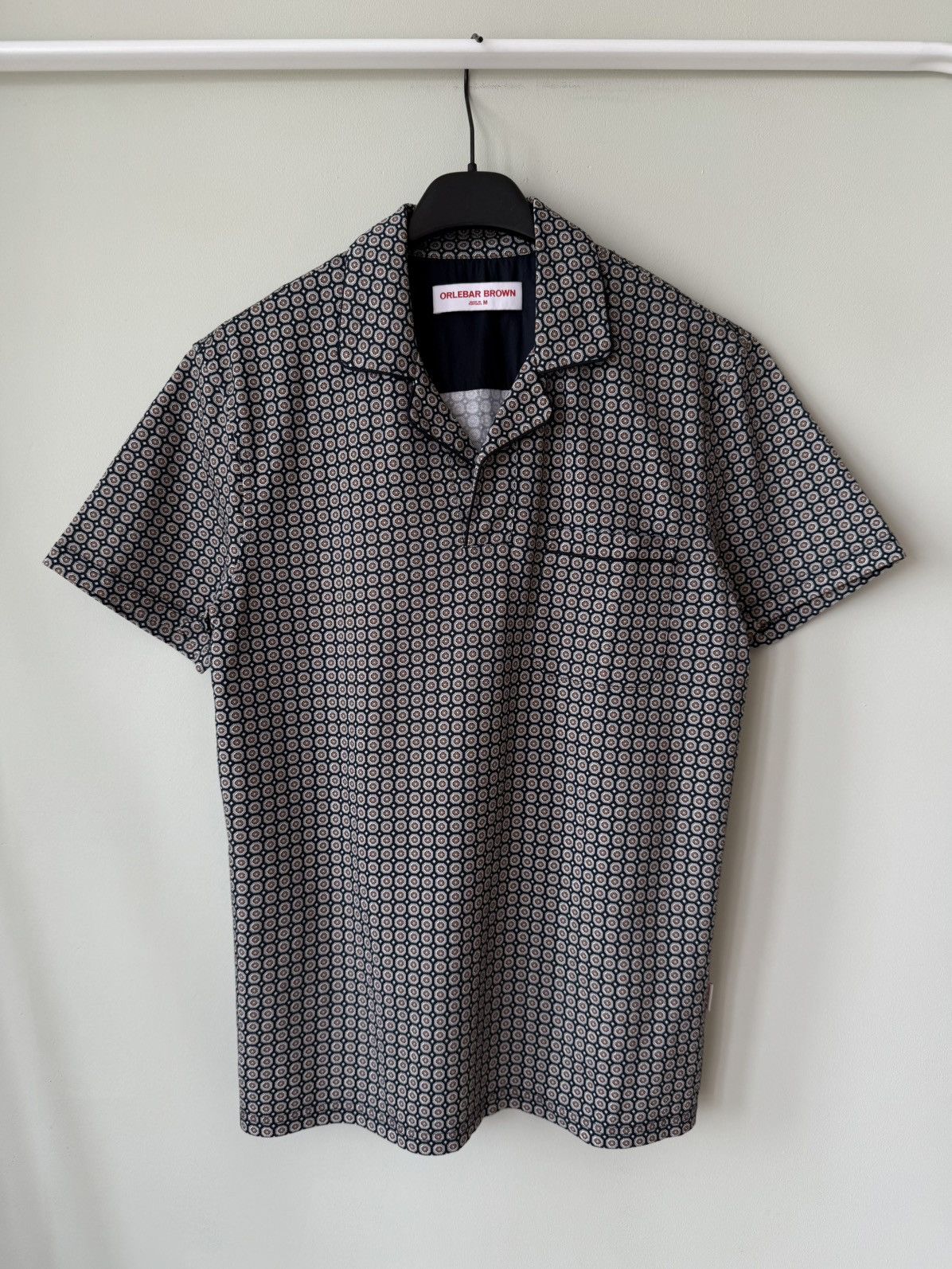 Tシャツ・カットソー ORLEBAR BROWN Men T Shirts 280310 PELI GREEN Orlebar Brown Terry Polo 280310-PELI GREEN | IlDuomo