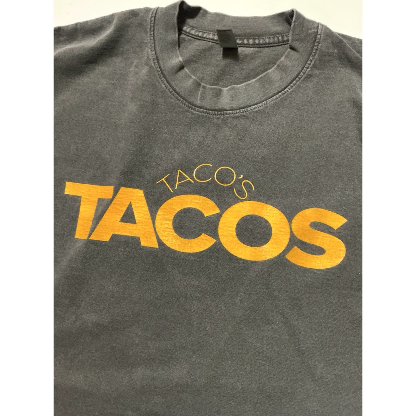 Los Angeles Apparel VINTAGE? (No) Camp Flog Gnaw Los Angeles Apparel Gray Dyed Tacos Cat Graphic L/S T-Shirt XL Mens Size US XL / EU 56 / 4 - 6 Thumbnail
