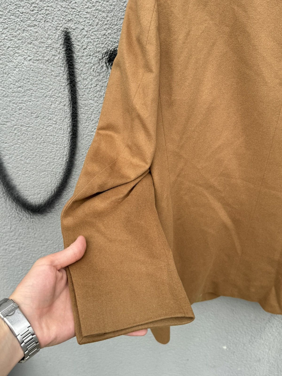 Hugo Boss × Loro Piana VINTAGE HUGO BOSS MANTEL LORO PIANA CASHMERE BLAZER Size US L / EU 52-54 / 3 - 7 Thumbnail