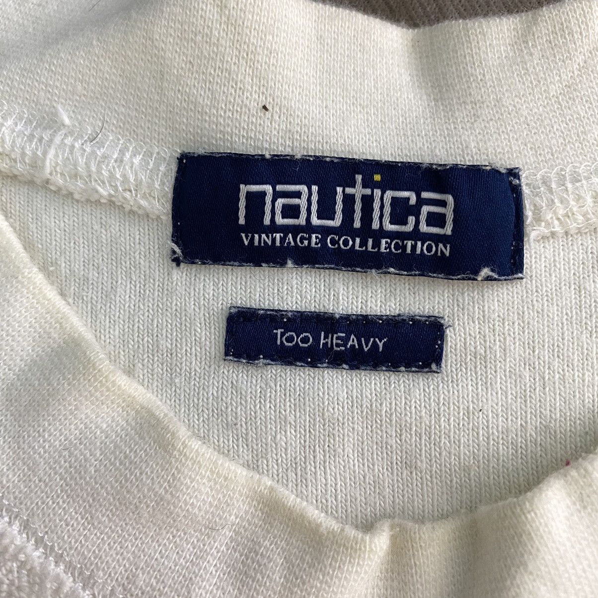 Japanese Brand × Nautica × Vintage Vintage NAUTICA Japanese Brand Cream Oversize Heavy Cotton Size US M / EU 48-50 / 2 - 4 Thumbnail