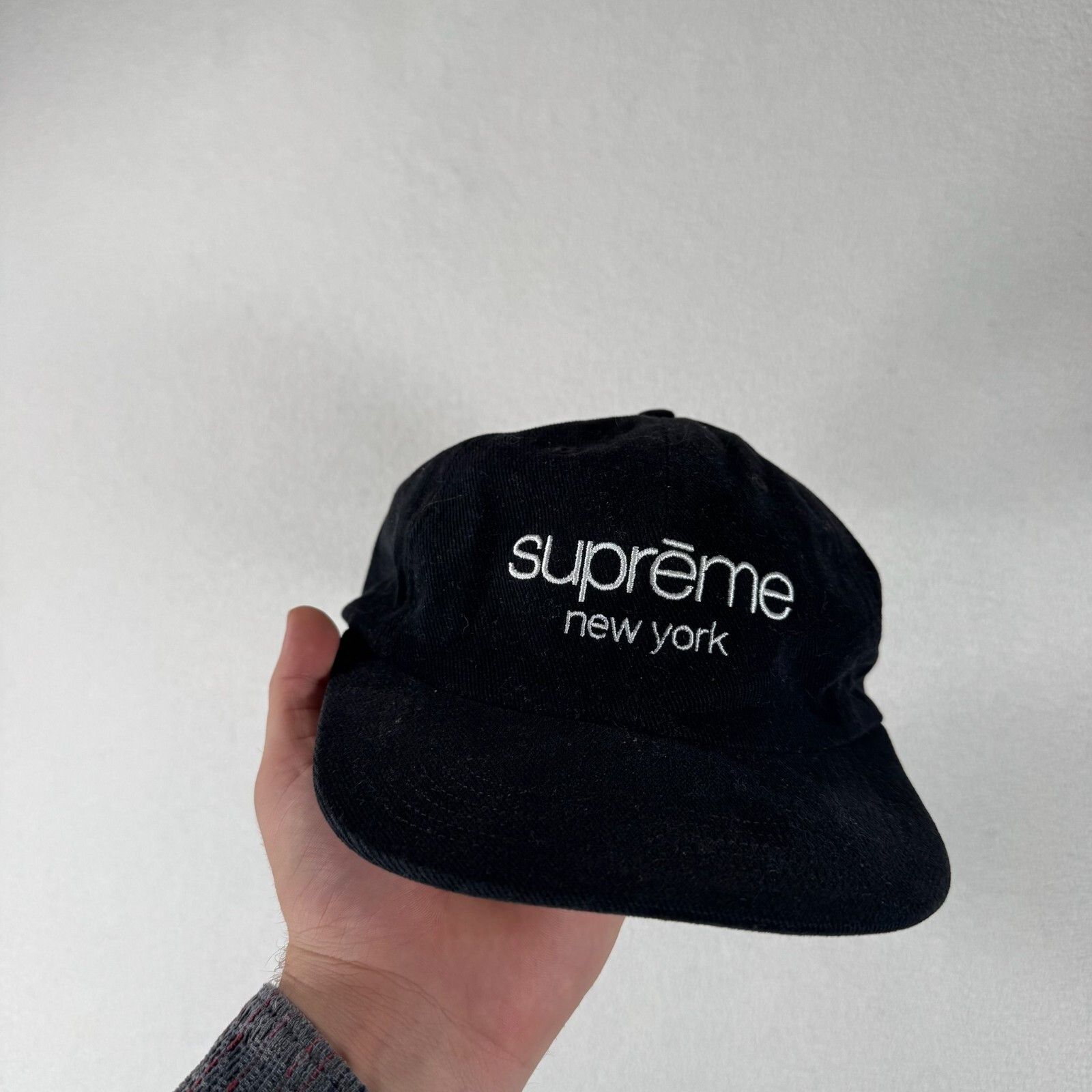 Supreme × True Religion CAMO Supreme True Religion Black 6-Panel