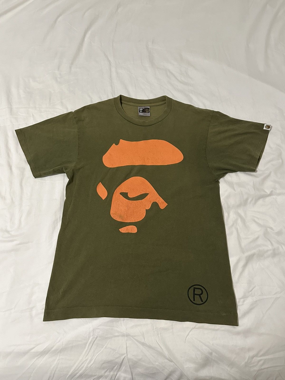 Bape Ape Face Tee Size US L / EU 52-54 / 3 - 1 Thumbnail