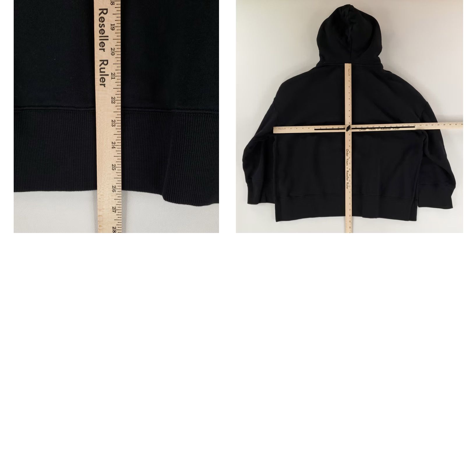 Polo Ralph Lauren Polo Ralph Lauren Hoodie Sweatshirt Black Oversized Womens XS Big Pony Pullover XS Women Size XS / US 0-2 / IT 36-38 - 8 Thumbnail