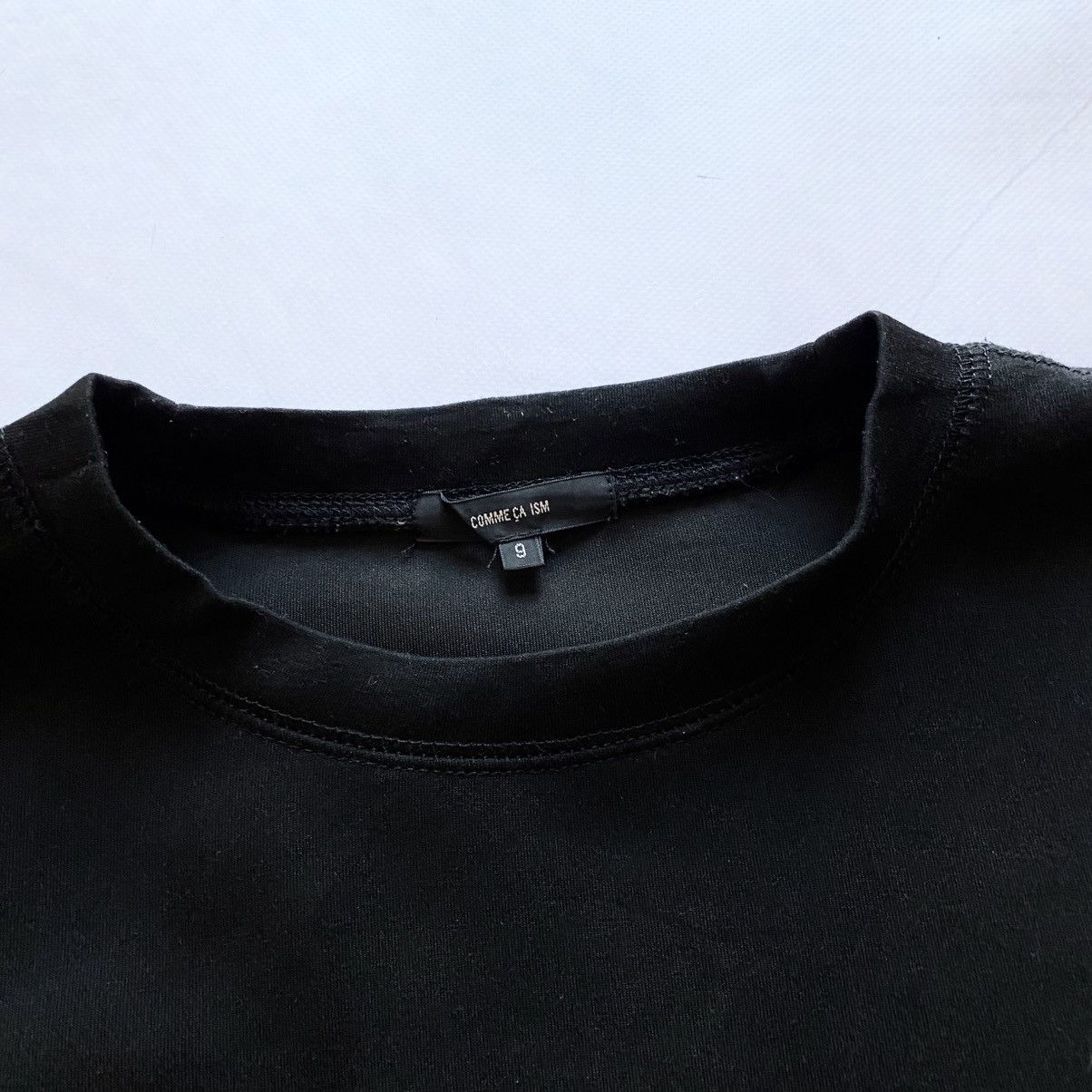 Comme Ca Ism 00s Japan Comme Ca Ism Cropped Elastic Sweatshirt Y2K Size US M / EU 48-50 / 2 - 5 Thumbnail