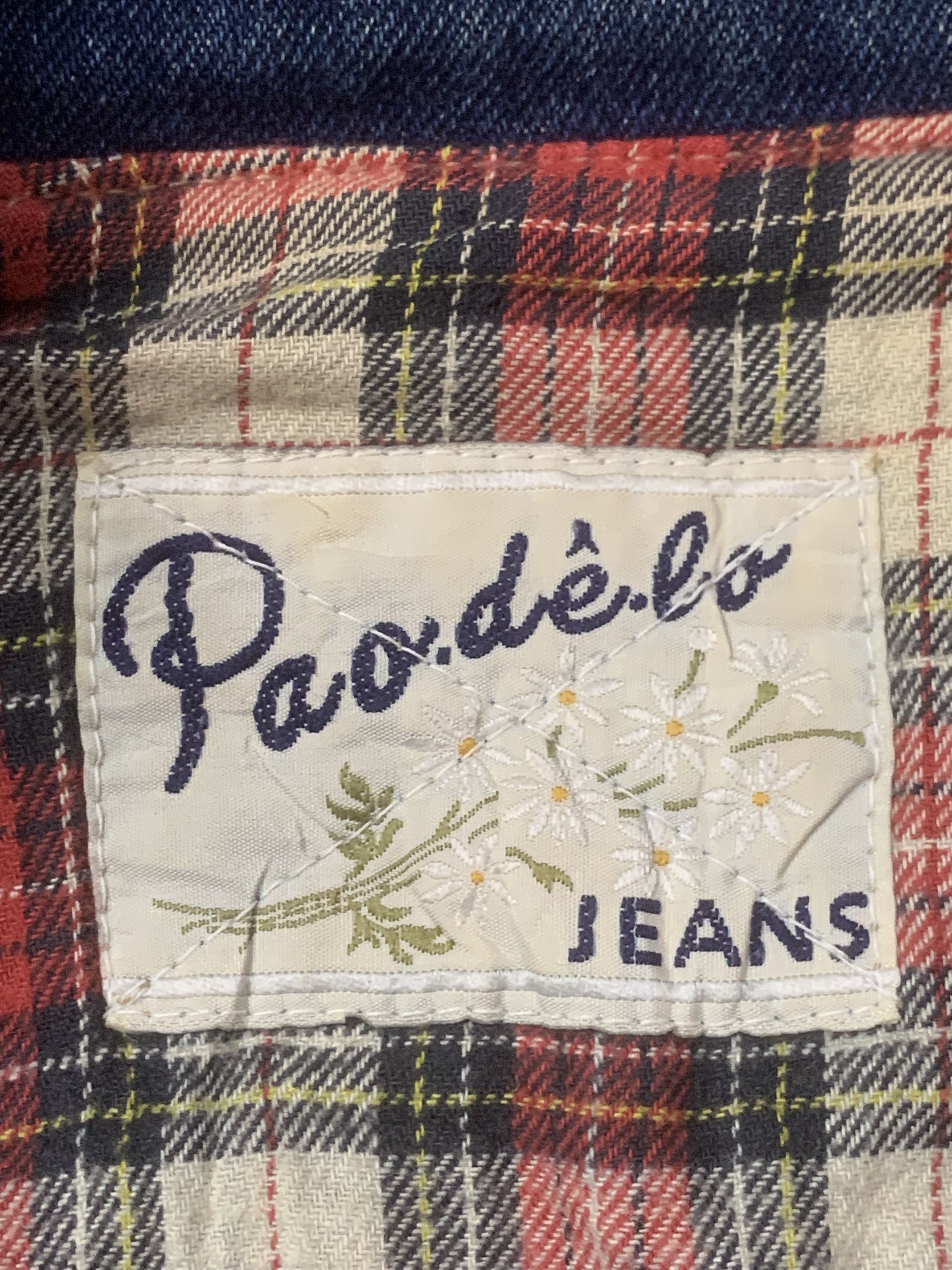 Japanese Brand Rare Design Vintage Pao De Lo By Ketty Denim Jackets Size L / US 10 / IT 46 - 4 Thumbnail