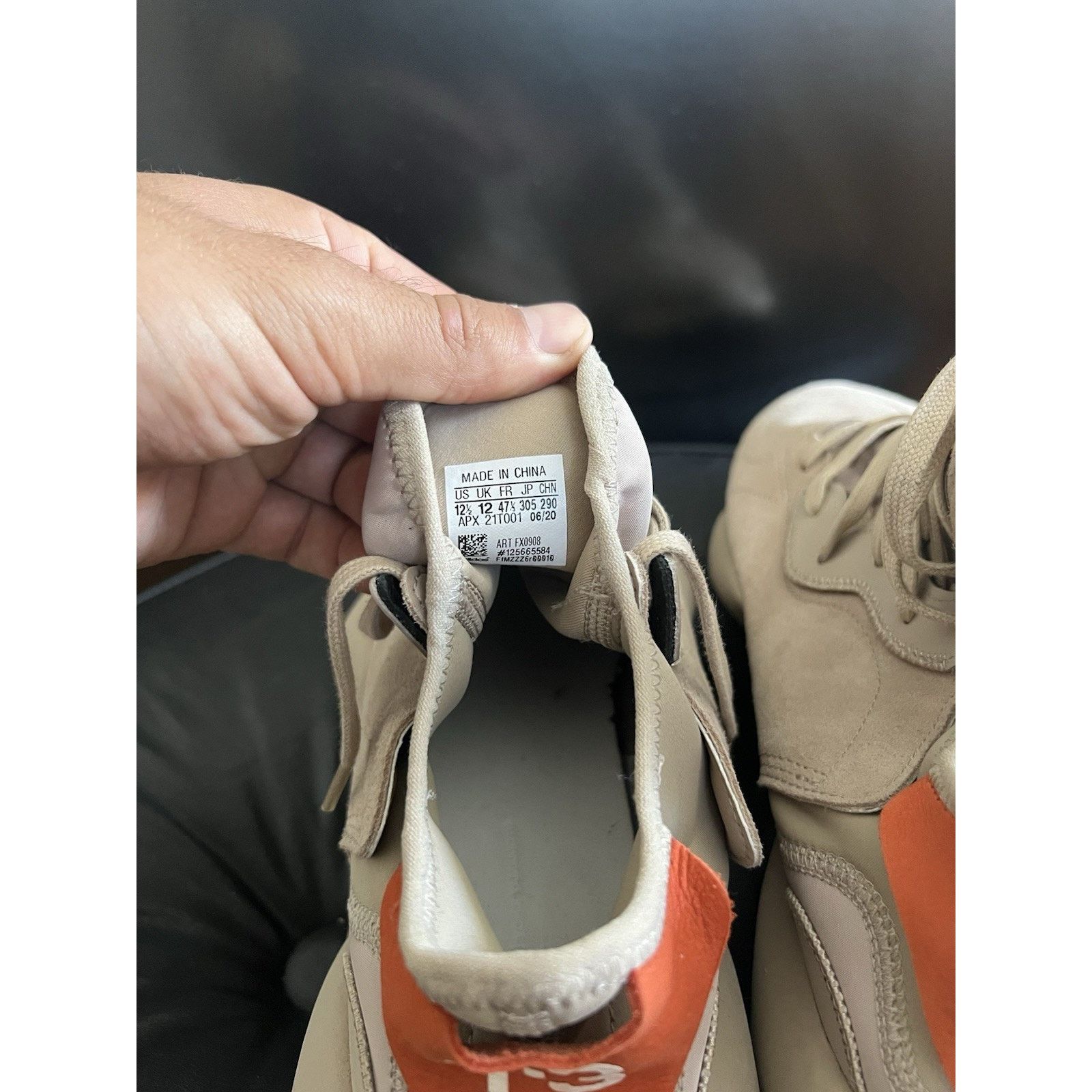 Y-3 Adidas Y-3 Kaiwa Trace Khaki/Fox Orange Yohji Yamamoto Shoes Size US 12 / EU 45 - 5 Thumbnail
