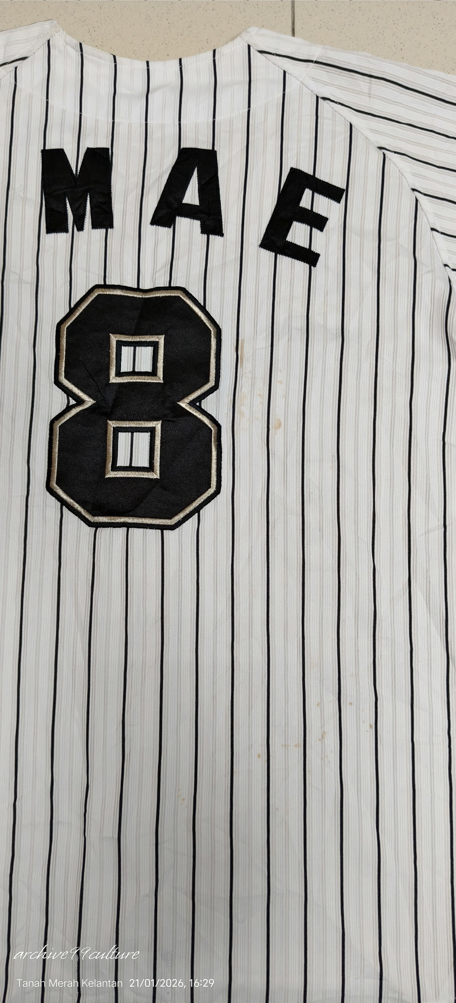 Descente Rare Chiba Lotte Marines Toshiaki Imae Home Jersey Size US M / EU 48-50 / 2 - 9 Thumbnail