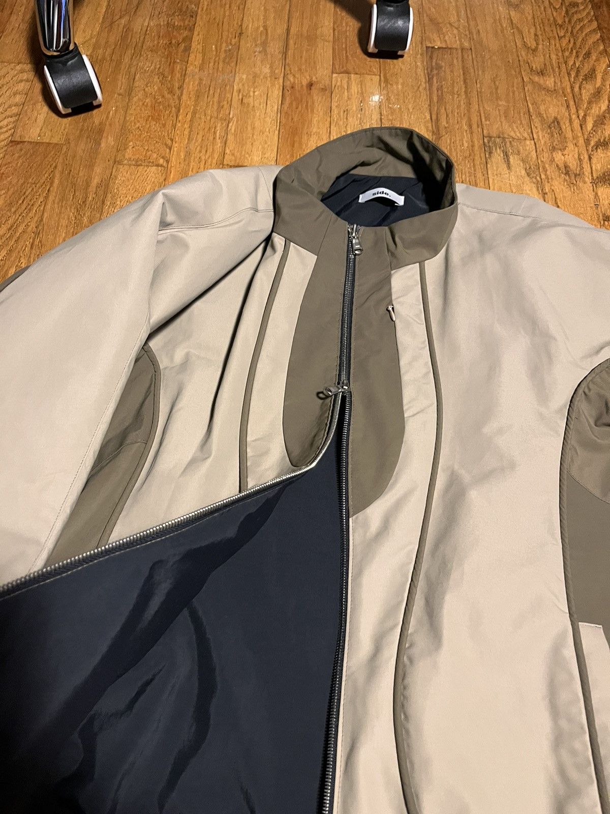 Japanese Brand × Vintage Side service paneled windbreaker Size US M / EU 48-50 / 2 - 6 Thumbnail