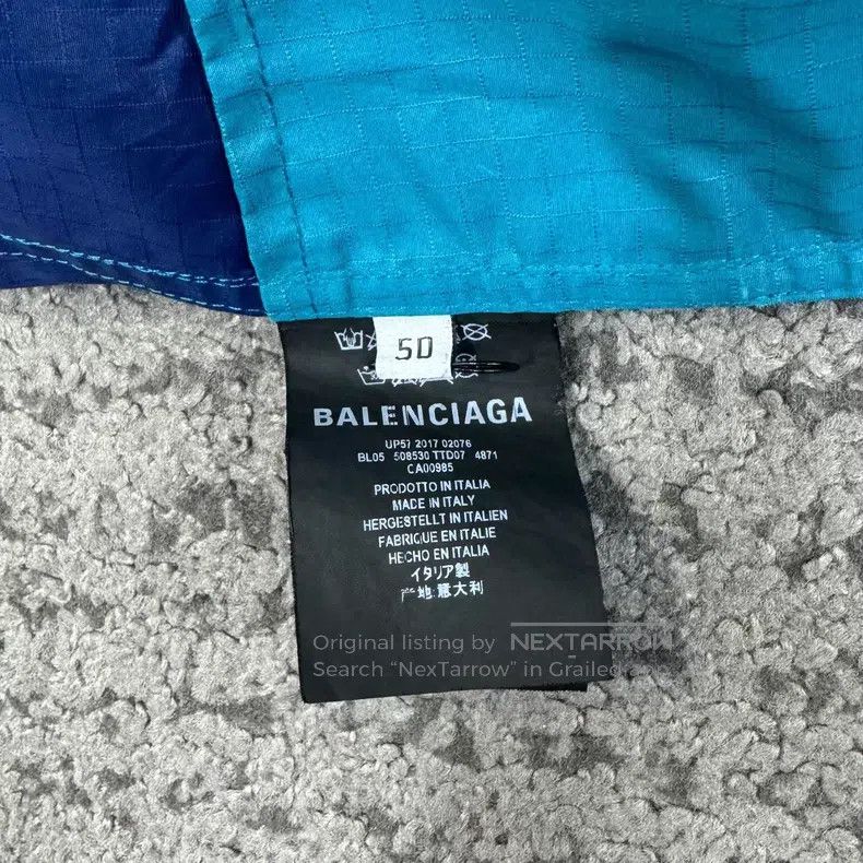 Balenciaga Balenciaga Logo Patchwork Colorblock Windbreaker Size US M / EU 48-50 / 2 - 4 Thumbnail