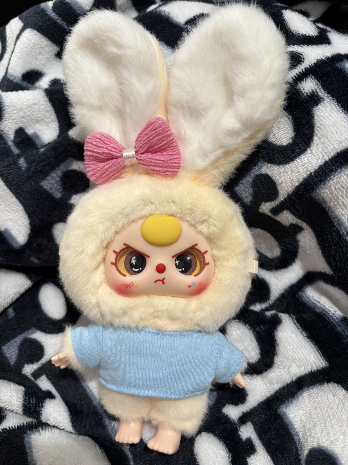 Other Baby Three Bunny Macaron V1 Plush Keychain Size ONE SIZE - 1 Thumbnail