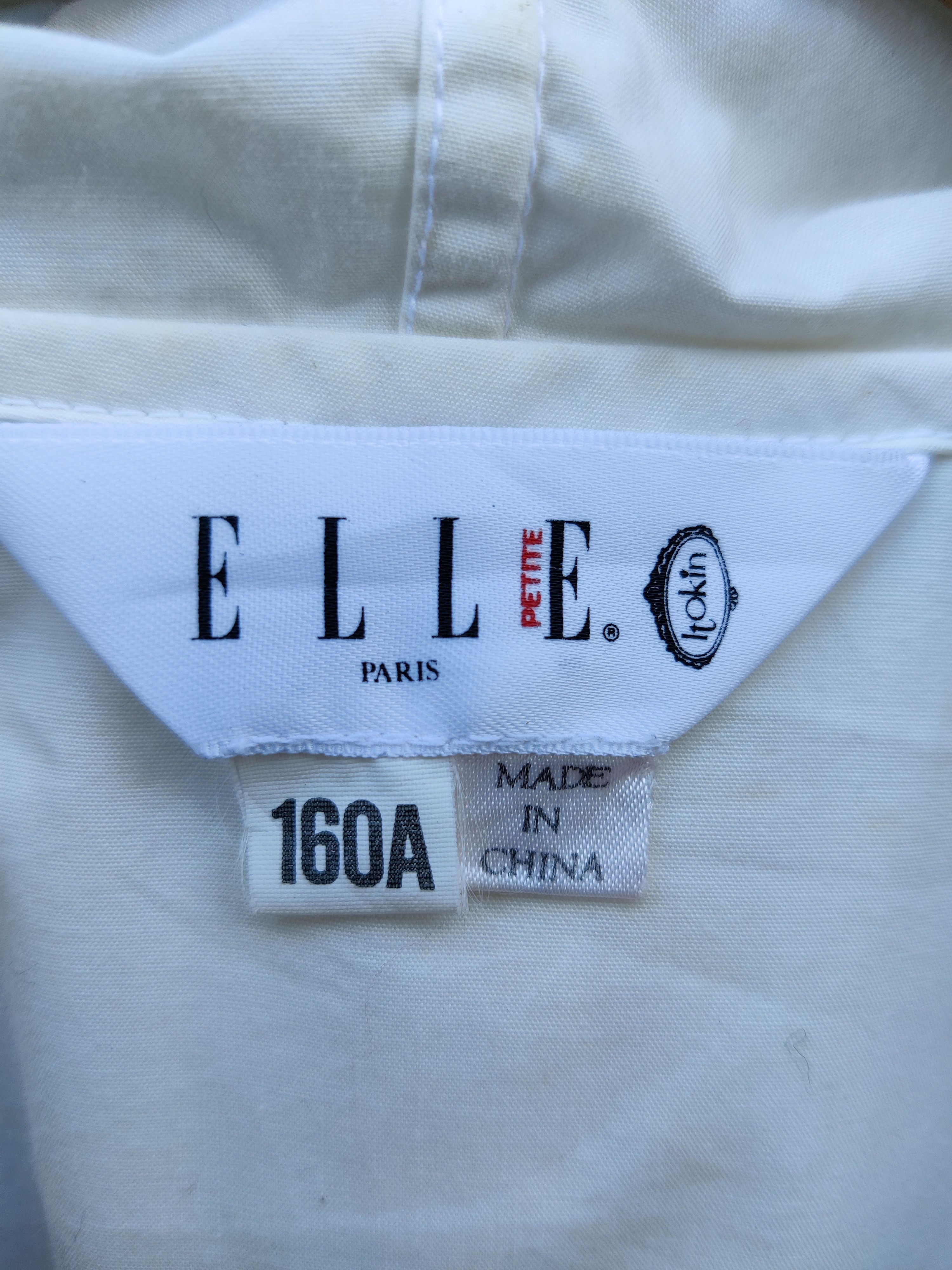 Japanese Brand Vintage Elle Paris Spell Out Embroided Windbreake Hoodie Size US M / EU 48-50 / 2 - 6 Thumbnail
