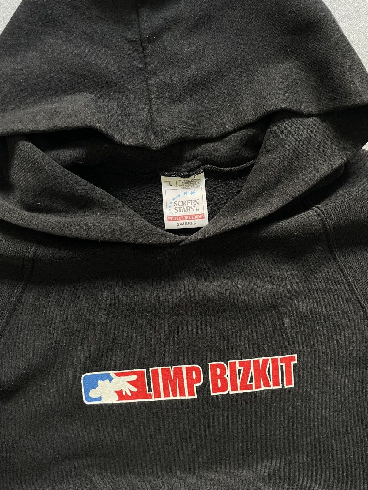 Band Tees Vintage 2000 Limp Bizkit Faded Hoodie Size US L / EU 52-54 / 3 - 3 Thumbnail
