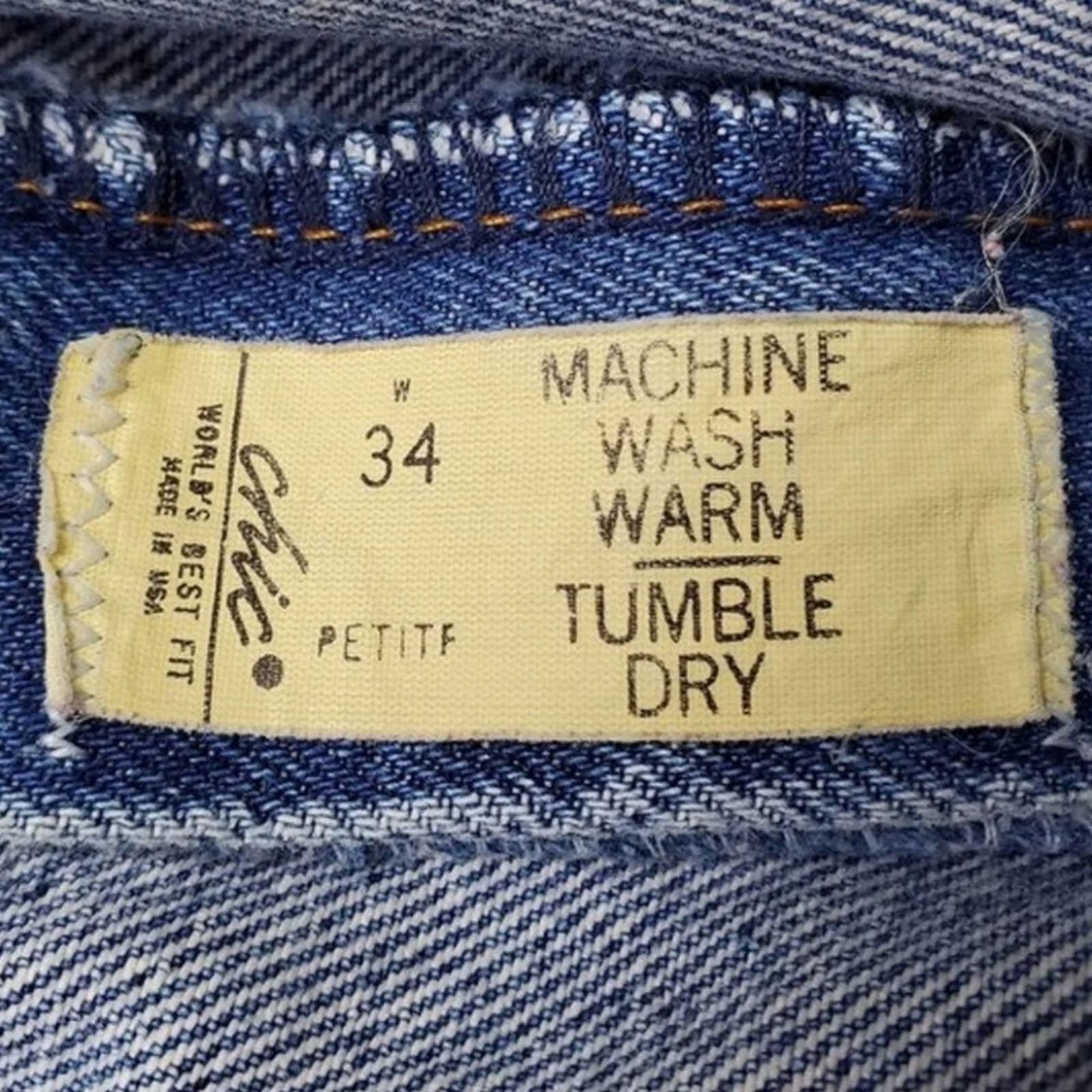 Vintage Vintage USA High Rise Mom Jeans By Chic Size 32" / US 10 / IT 46 - 9 Thumbnail