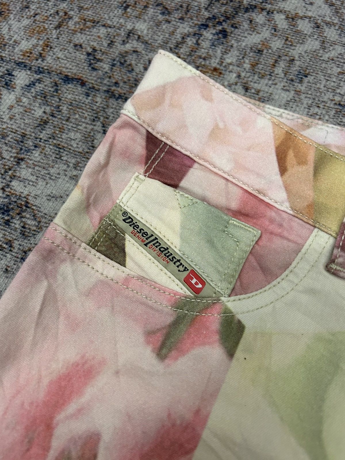 Diesel Diesel Livier-SP Super Slim Low Pants All Over Print Size US 30 / EU 46 - 8 Thumbnail