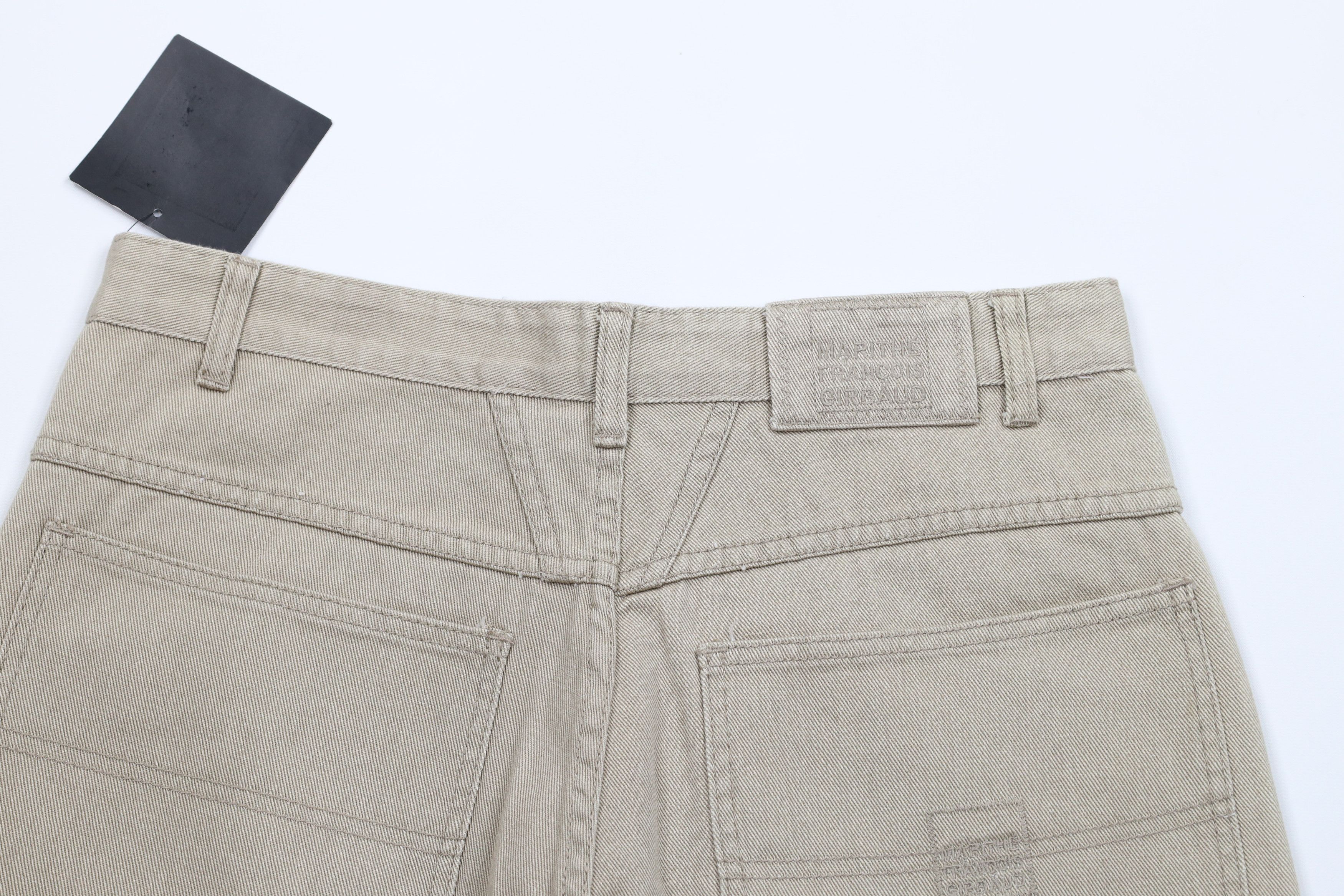 Marithe + Francois Girbaud × Vintage NOS Vintage 90s Marithe Francois Girbaud Denim Jean Short Size US 32 / EU 48 - 8 Thumbnail