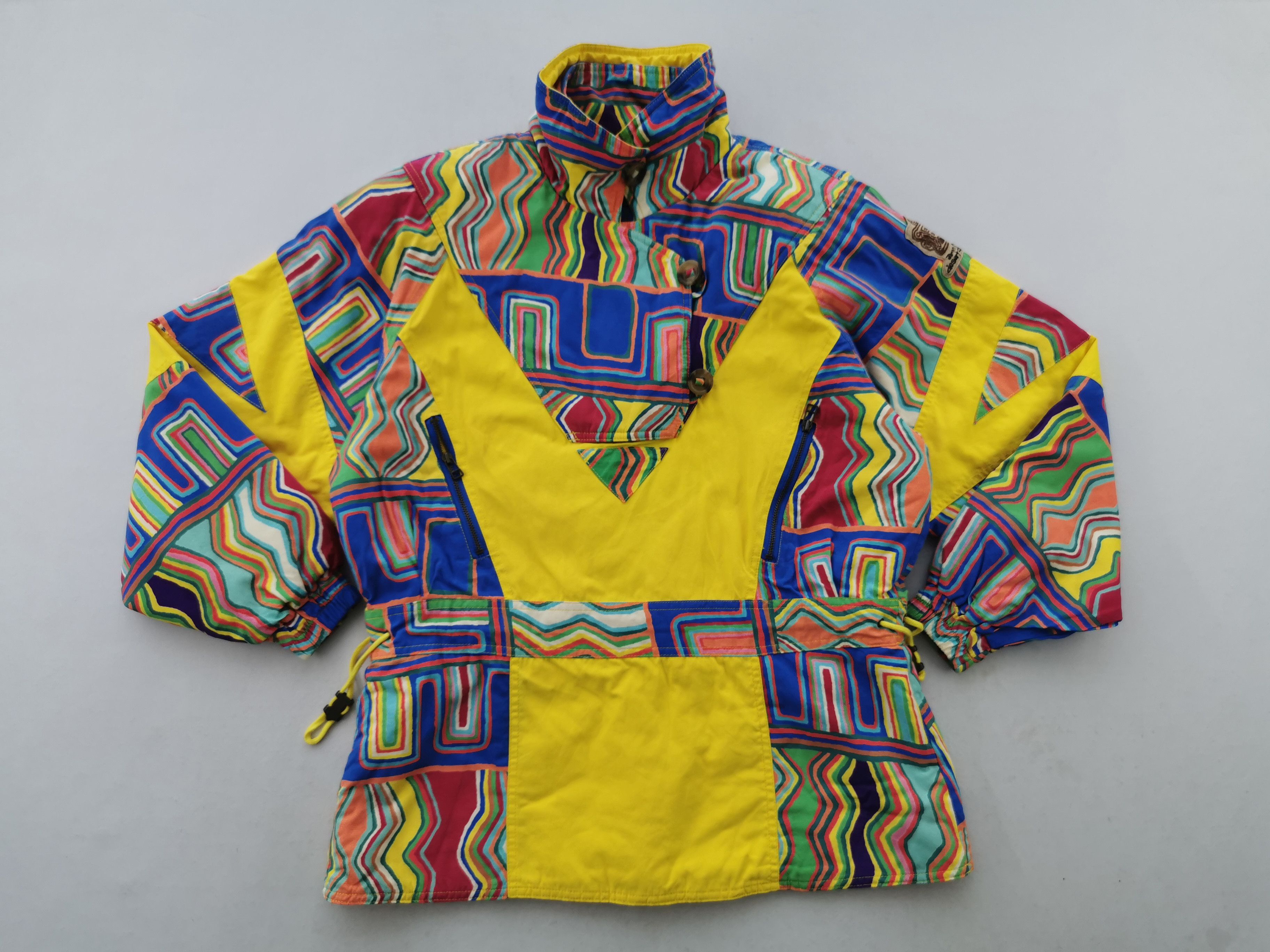 Other Jimmy Pike Dessert Design Art Pullover Winter Ski Nylon Size US M / EU 48-50 / 2 - 3 Thumbnail