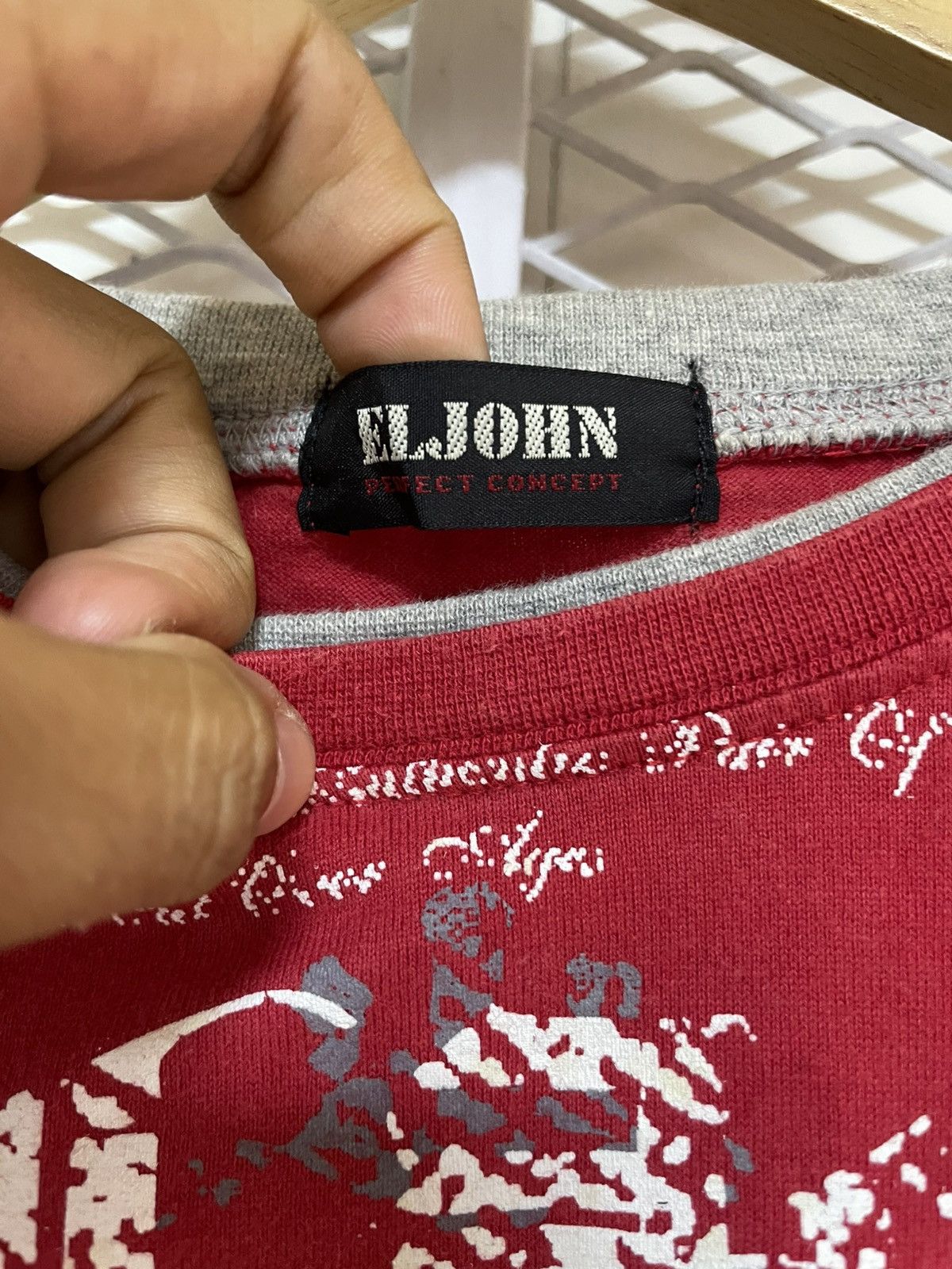 If Six Was Nine JAPANESE BRAND EJHON DOUBLE LAYER Y2K STYLE TSHIRT Size US M / EU 48-50 / 2 - 8 Thumbnail