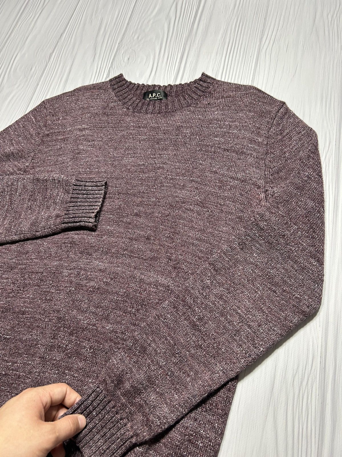 A.P.C. Vintage A.P.C. Rue Madame Paris Knit Sweater Size US S / EU 44-46 / 1 - 4 Thumbnail