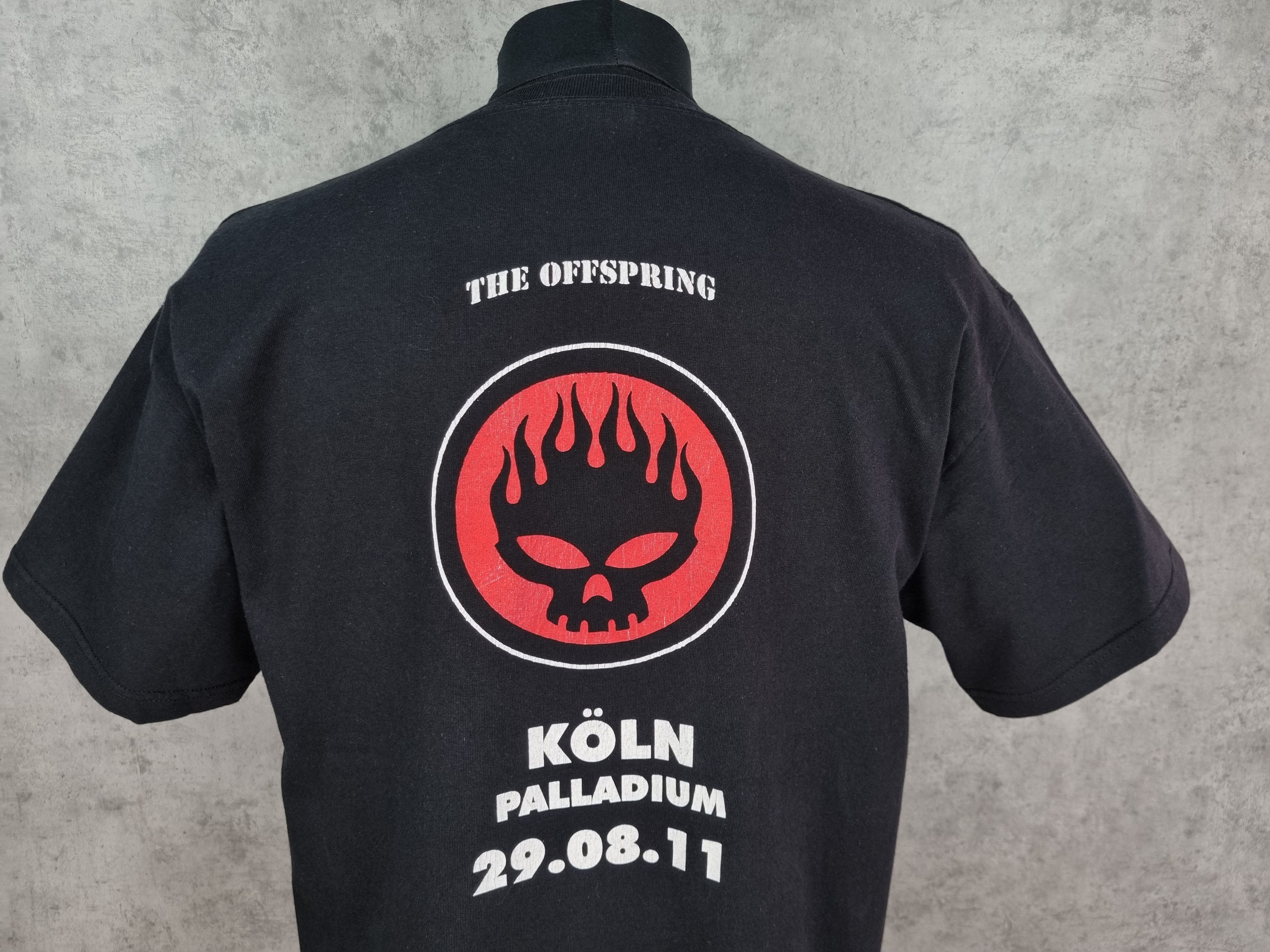Band Tees × Vintage 2011 THE OFFSPRING Big Logo Tour Tee Shirt Rock Size US XL / EU 56 / 4 - 6 Thumbnail