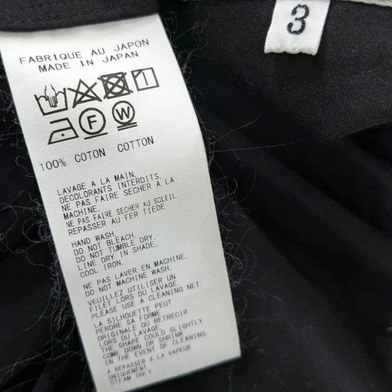 Yohji Yamamoto Yohji Yamamoto POUR HOMME Open Back Chain Stitch Shirt Size US L / EU 52-54 / 3 - 7 Thumbnail