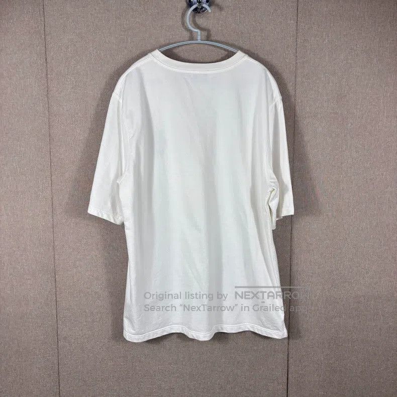 Hermes Hermes White short-sleeved T-shirt with a small horse head Size L / US 10 / IT 46 - 5 Thumbnail