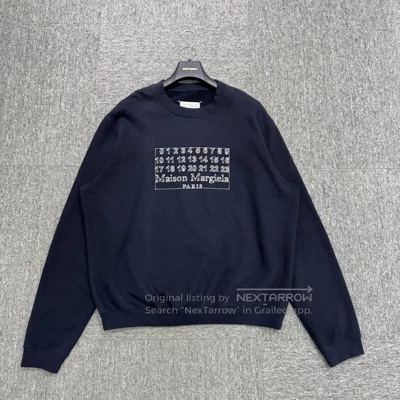 Maison Margiela Maison Margiela Embroidered letter sweatshirt Size US M / EU 48-50 / 2 - 1 Thumbnail