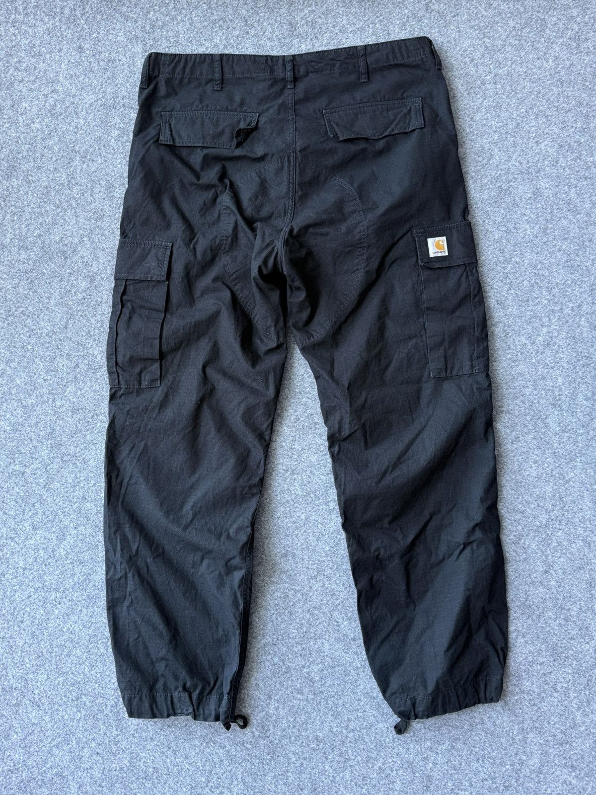 Carhartt Vintage Carhartt Black Aviation Cargo Pants size 38x32 Size US 38 / EU 54 - 8 Thumbnail