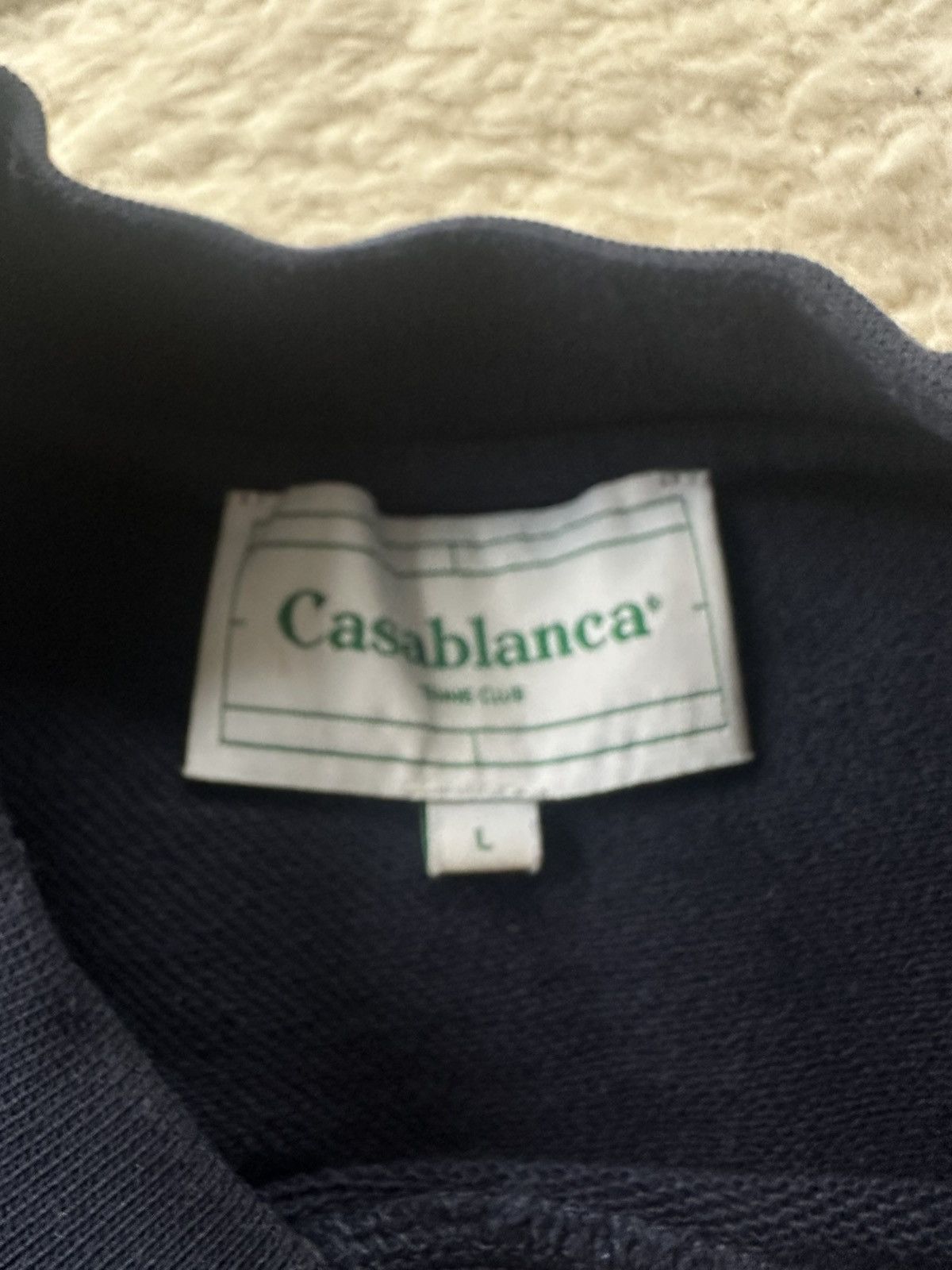 Casablanca RITZ CAZA LOGO SWEATER Size US L / EU 52-54 / 3 - 4 Thumbnail
