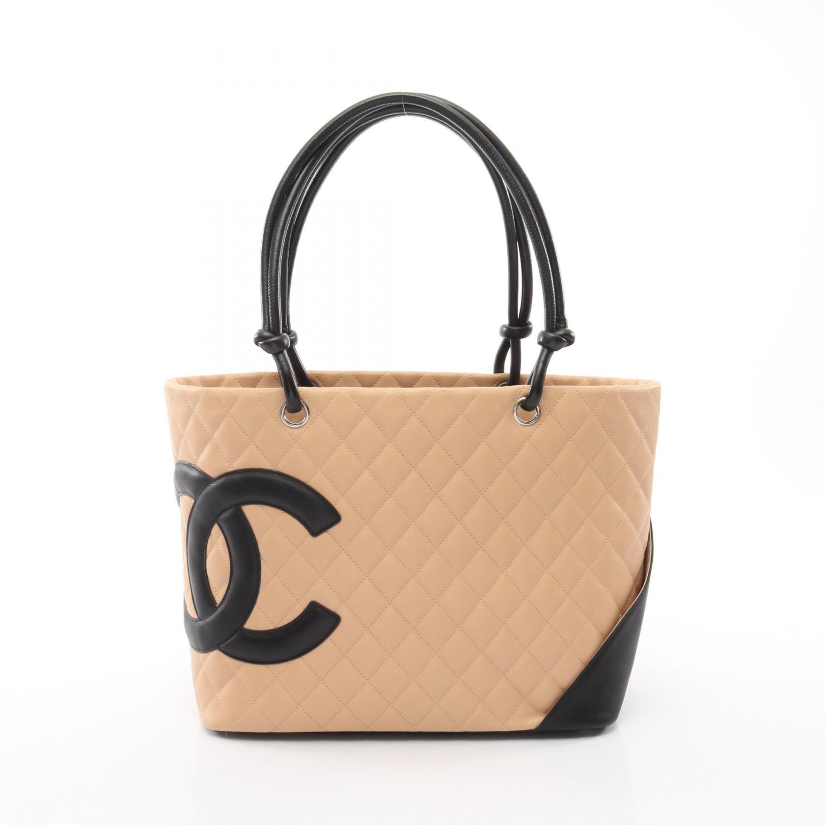 Chanel Chanel Chanel Cambon Line Leather Tote Bag Leather Tote Bag DUTY FREE for USA Size ONE SIZE - 1 Thumbnail