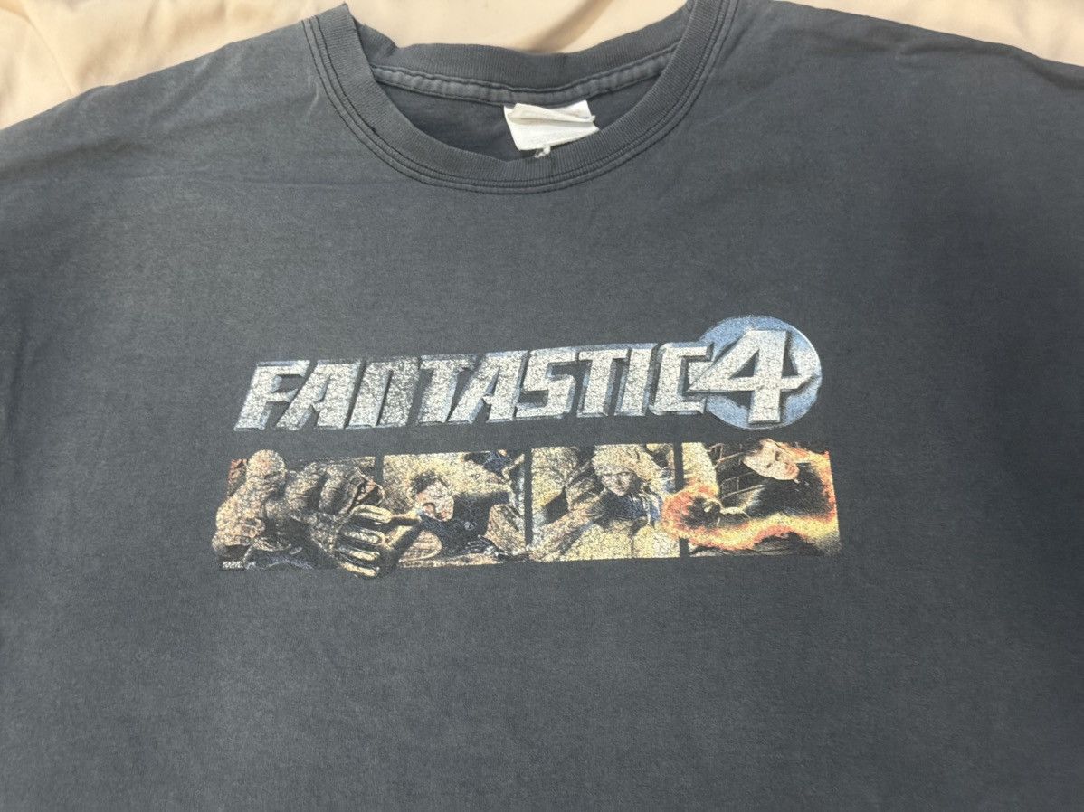 Vintage Distressed Vintage 2000s Fantastic 4 2005 Film T-Shirt Size US L / EU 52-54 / 3 - 3 Thumbnail