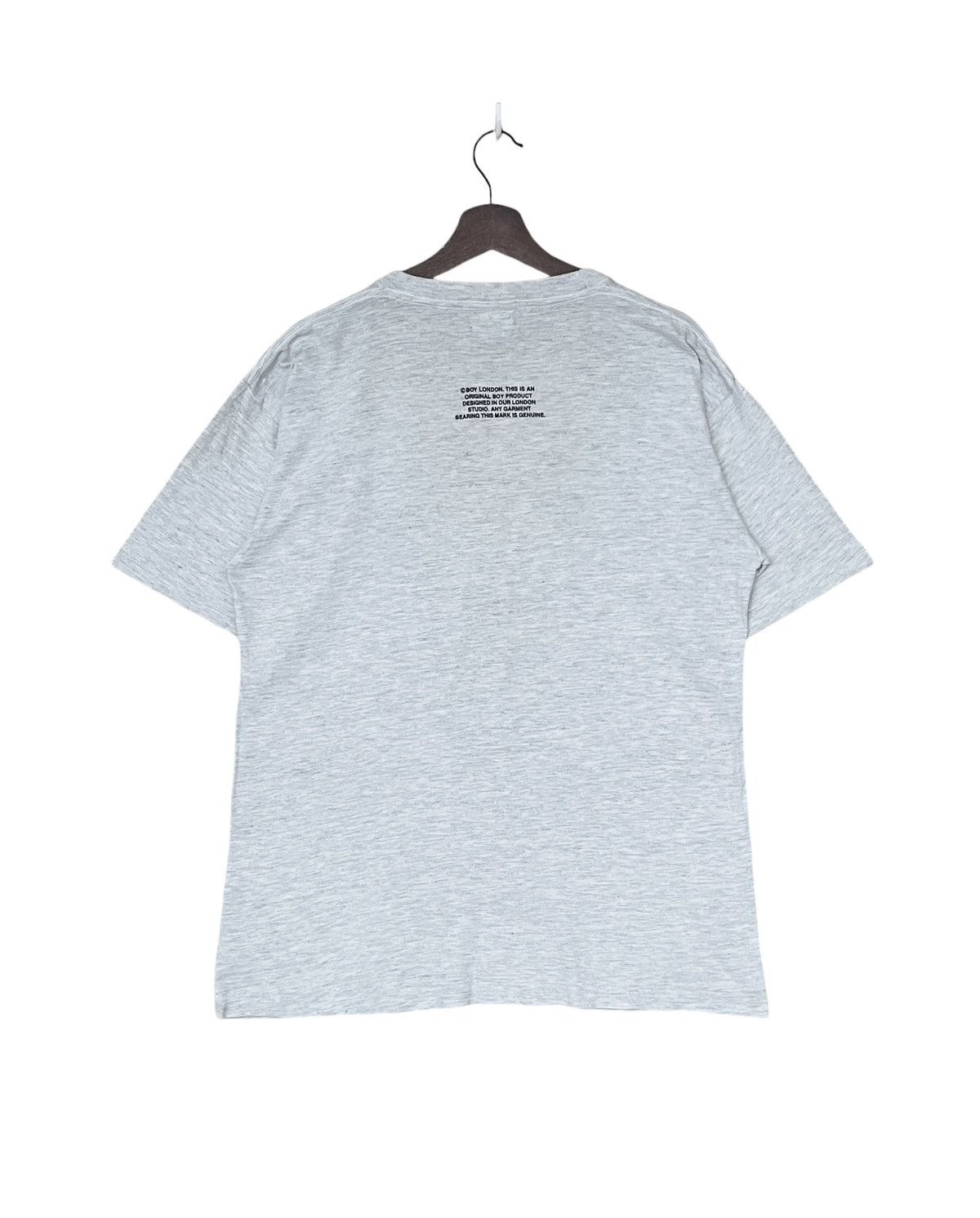 Boy London × Vintage Vintage Brand Boy London Big Logo T-shirt 1990s Size US M / EU 48-50 / 2 - 2 Thumbnail